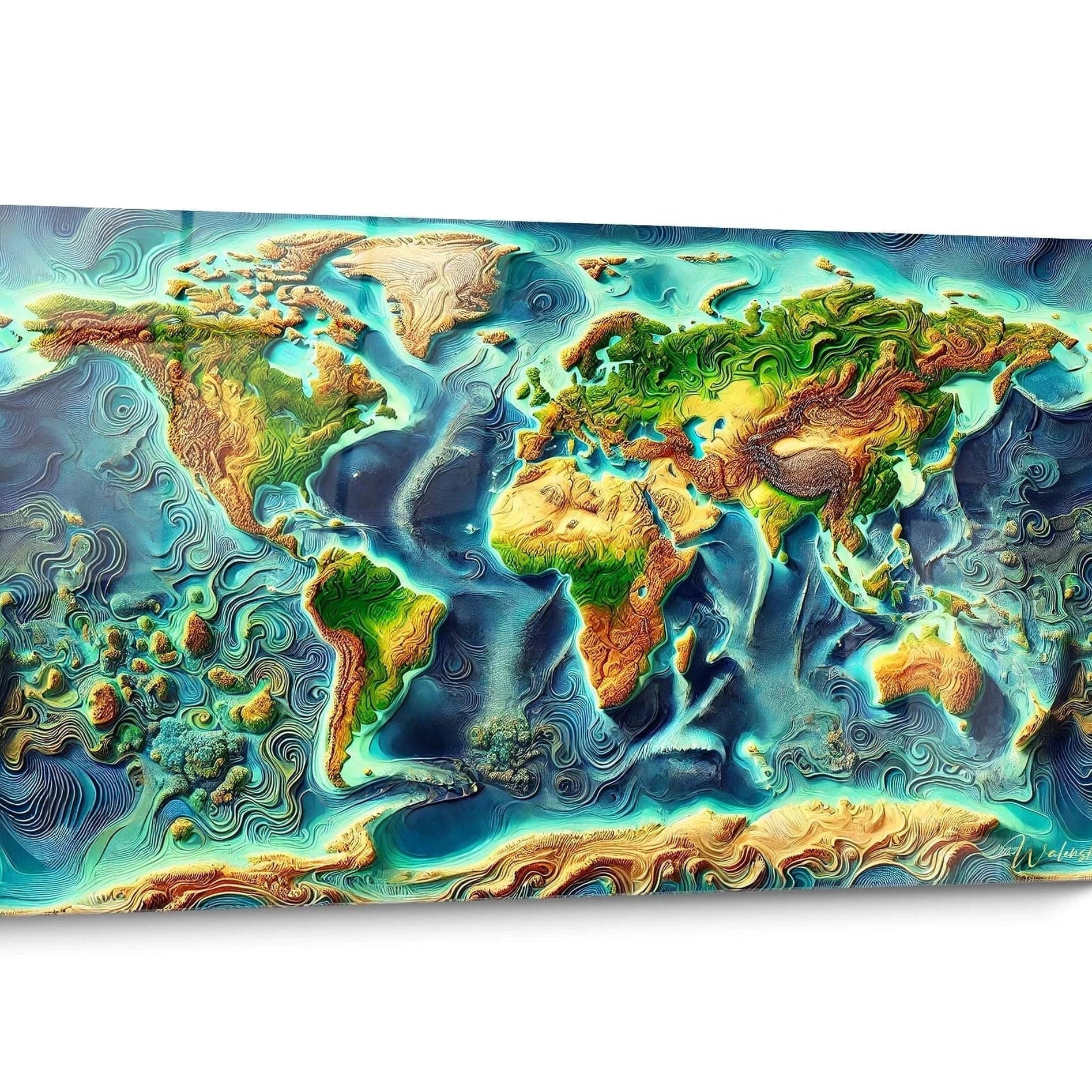 Tableaux Carte du monde