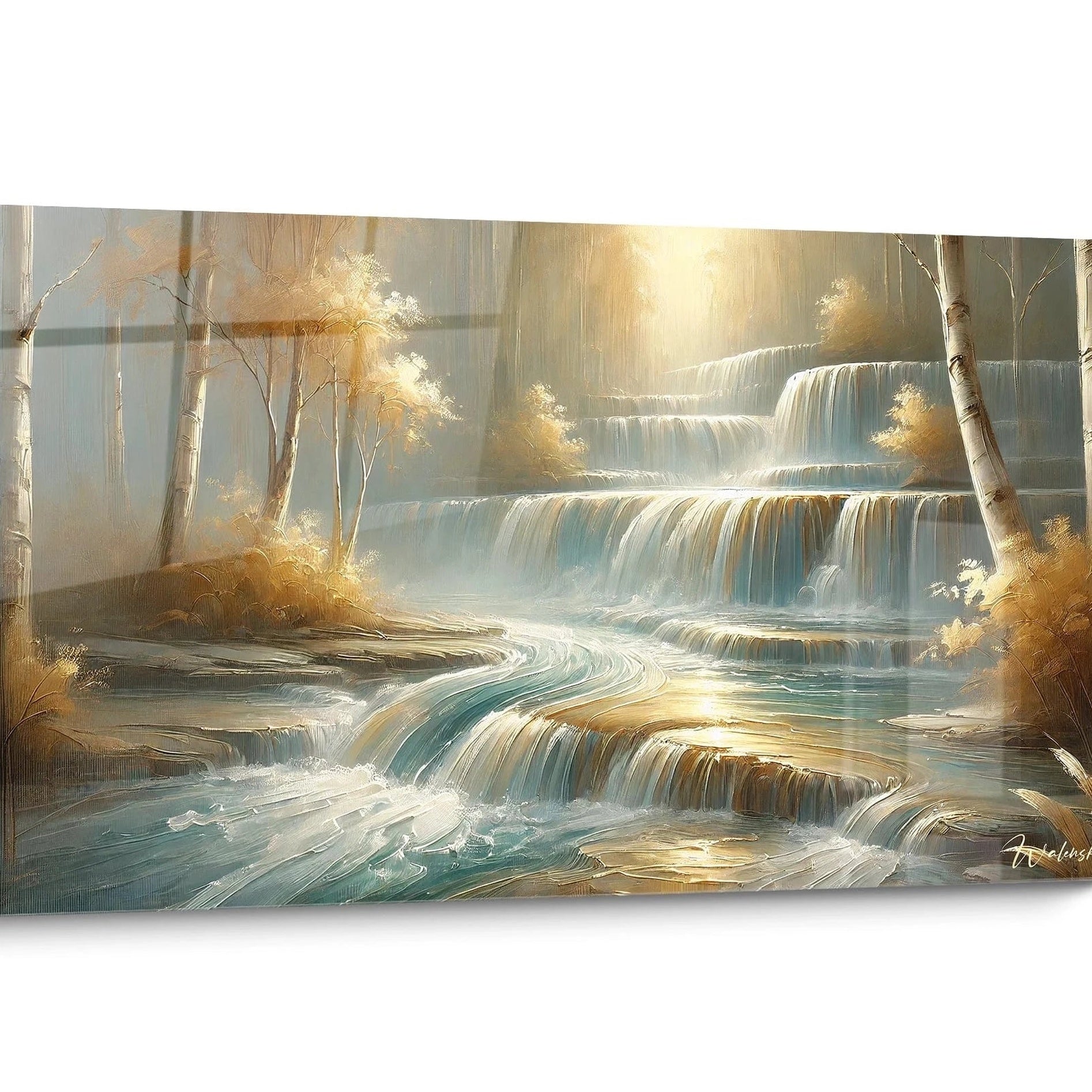 Tableau pour centre de bien être Doré