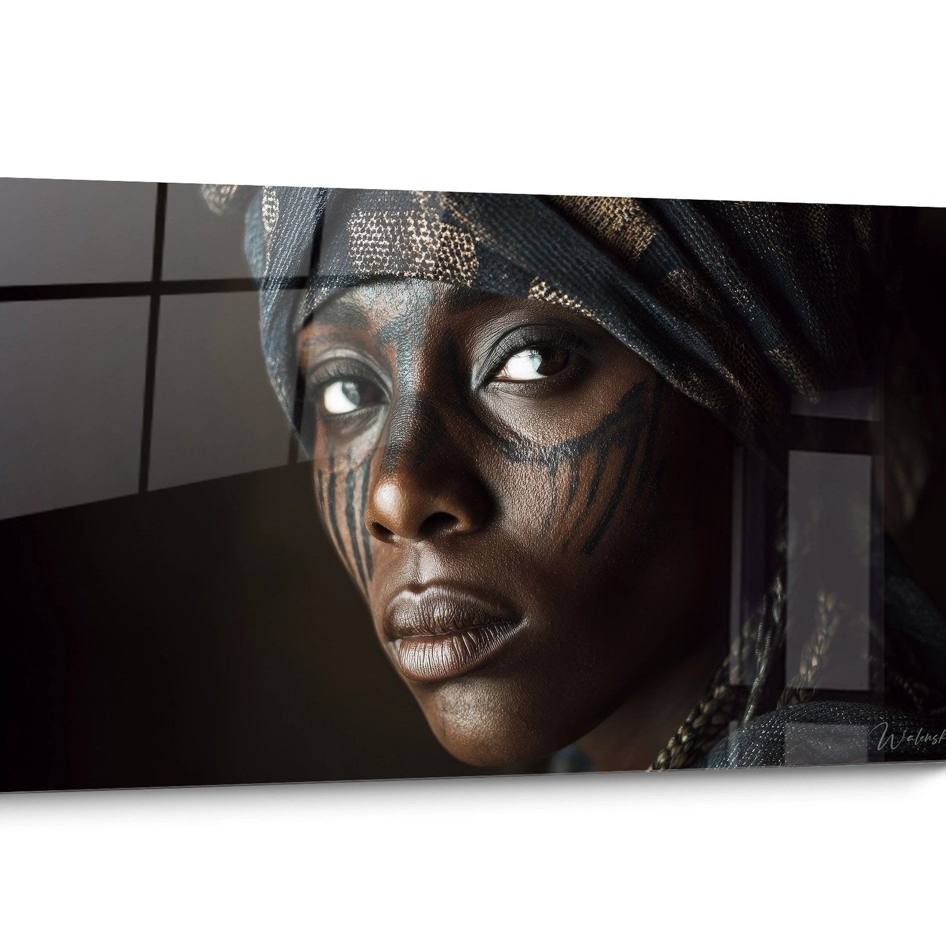 Tableau Visage africain