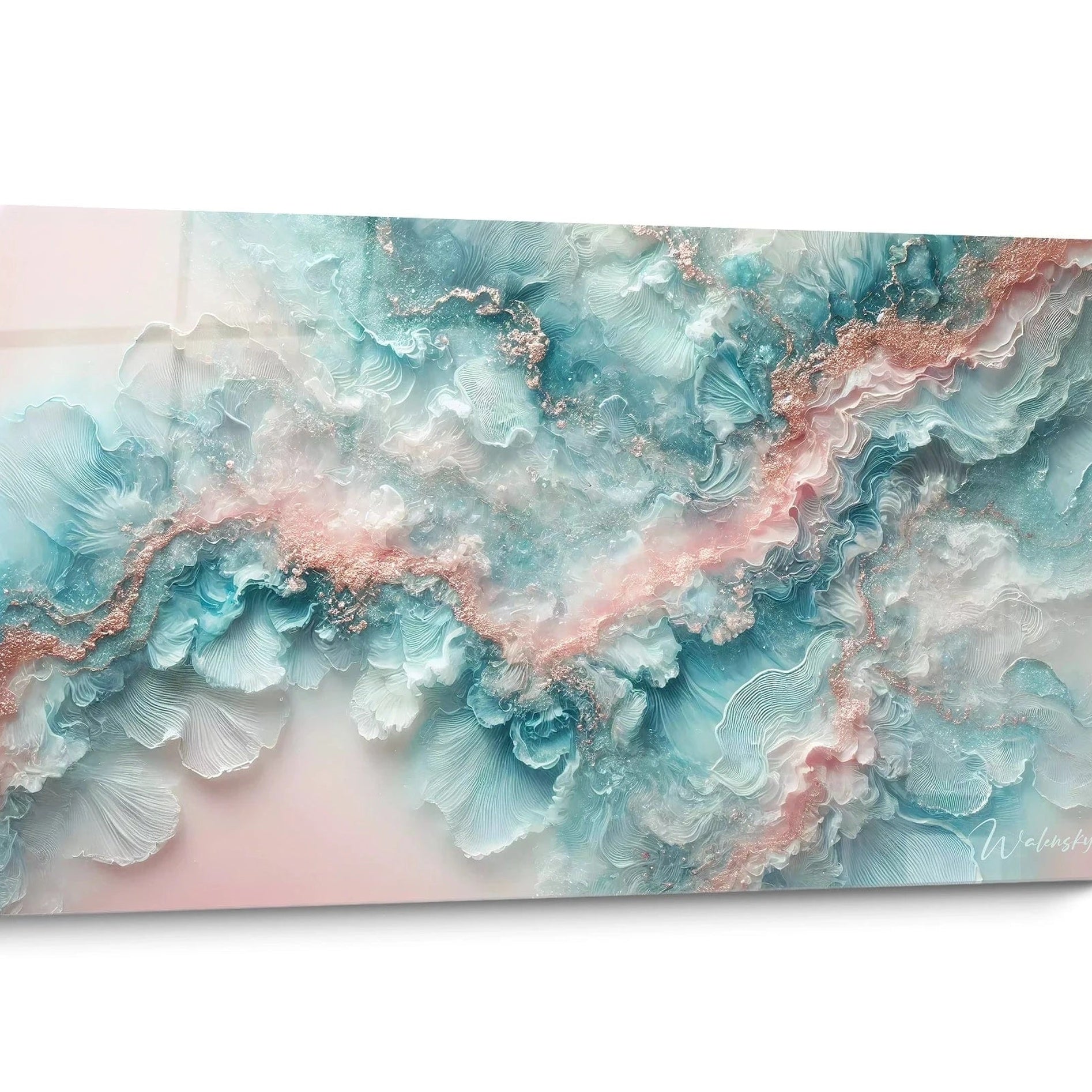 Tableaux turquoises