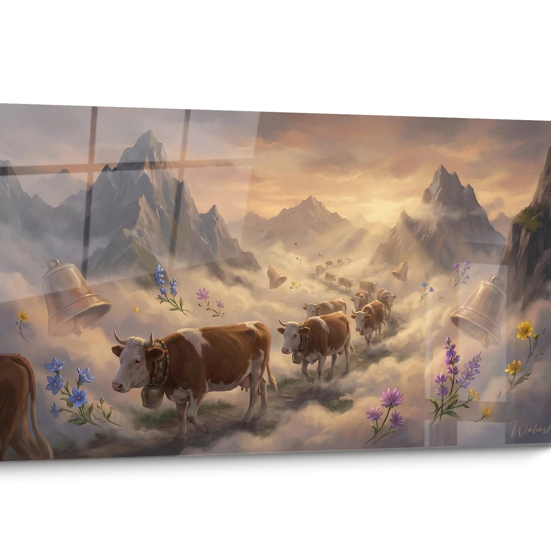 Tableau Vache Réaliste