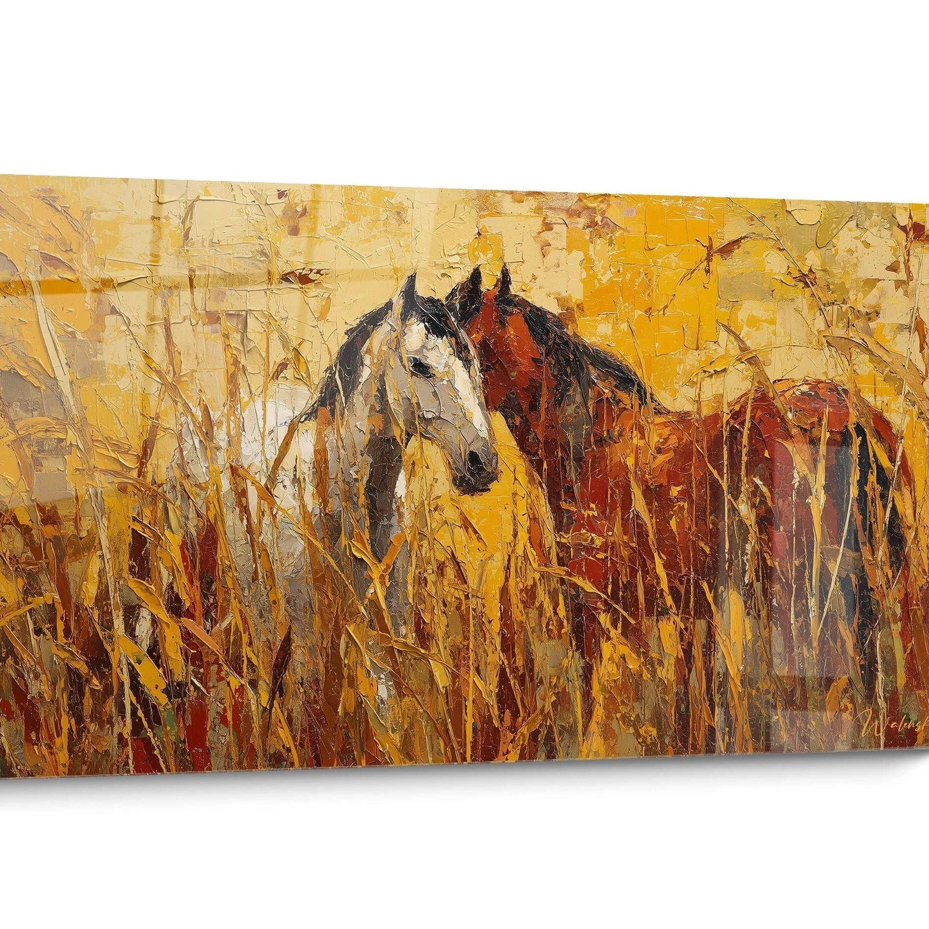 Tableau Camargue Doré