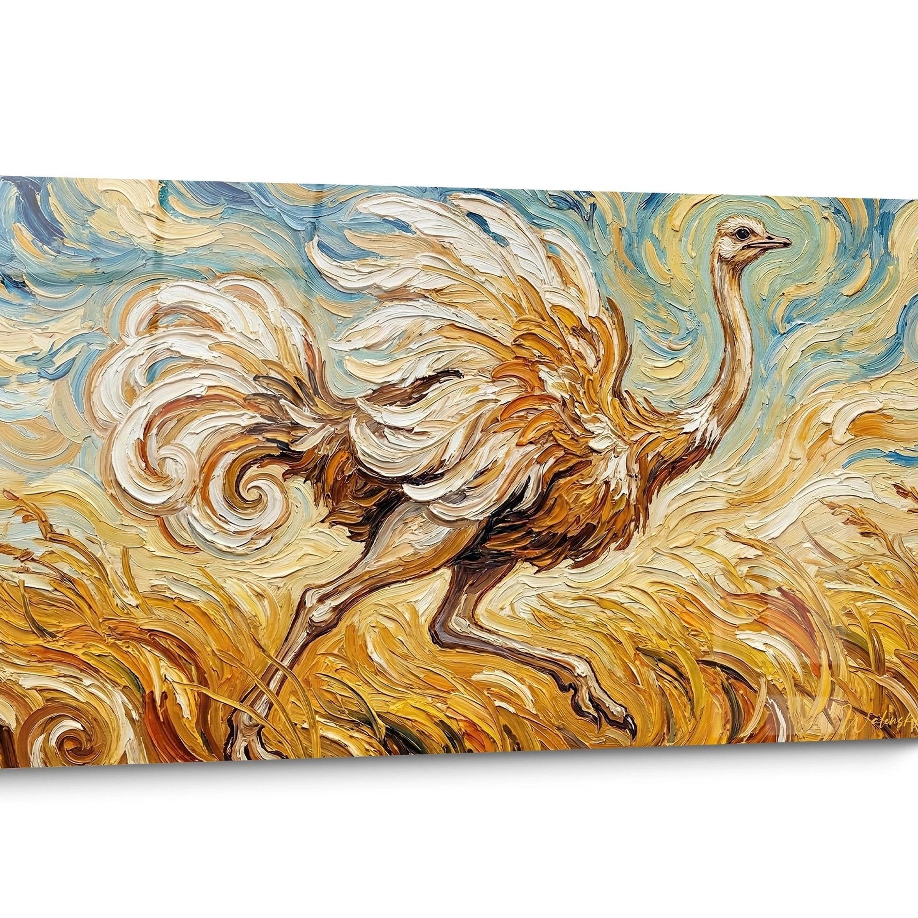 Tableau Autruche