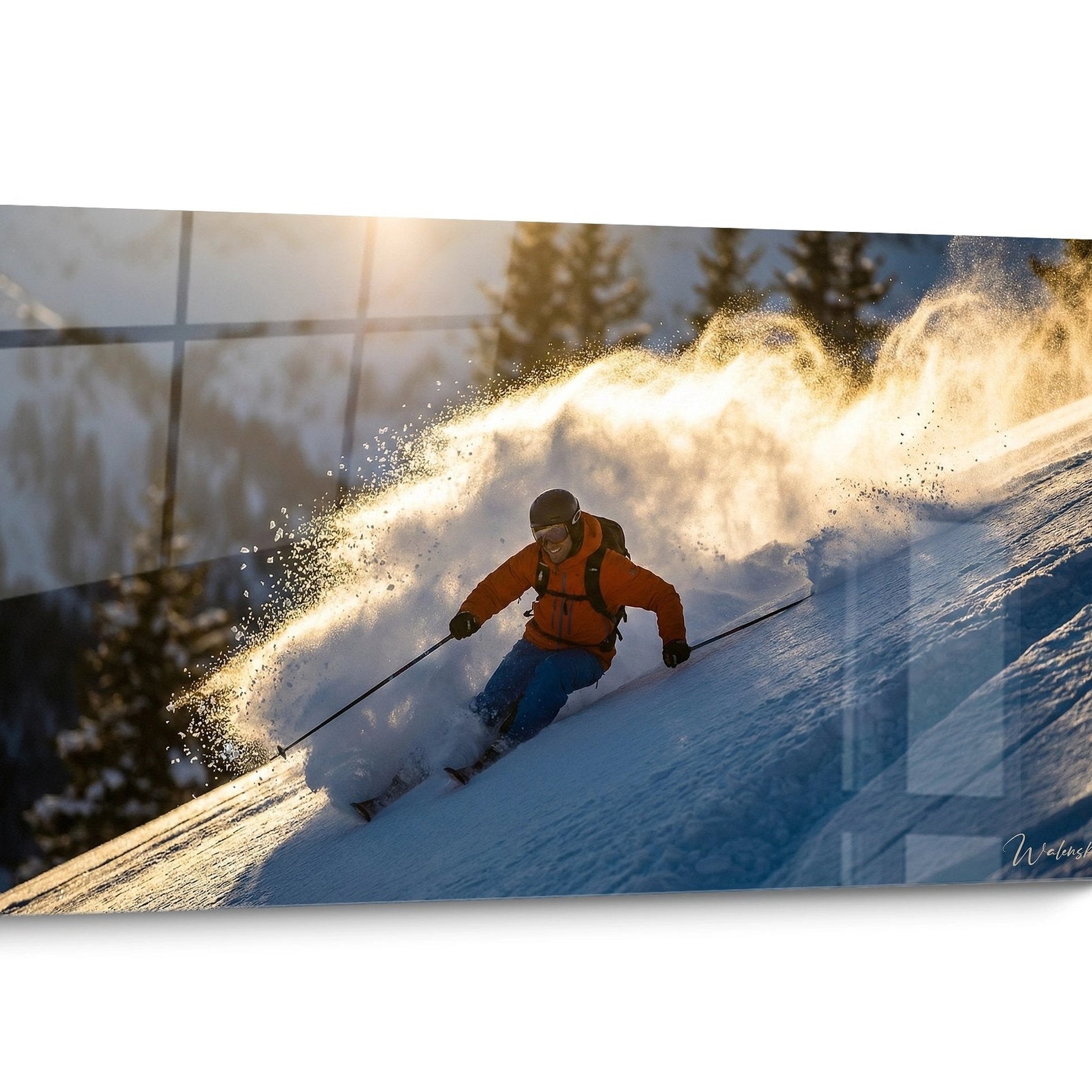 Tableau Ski Poudreuse