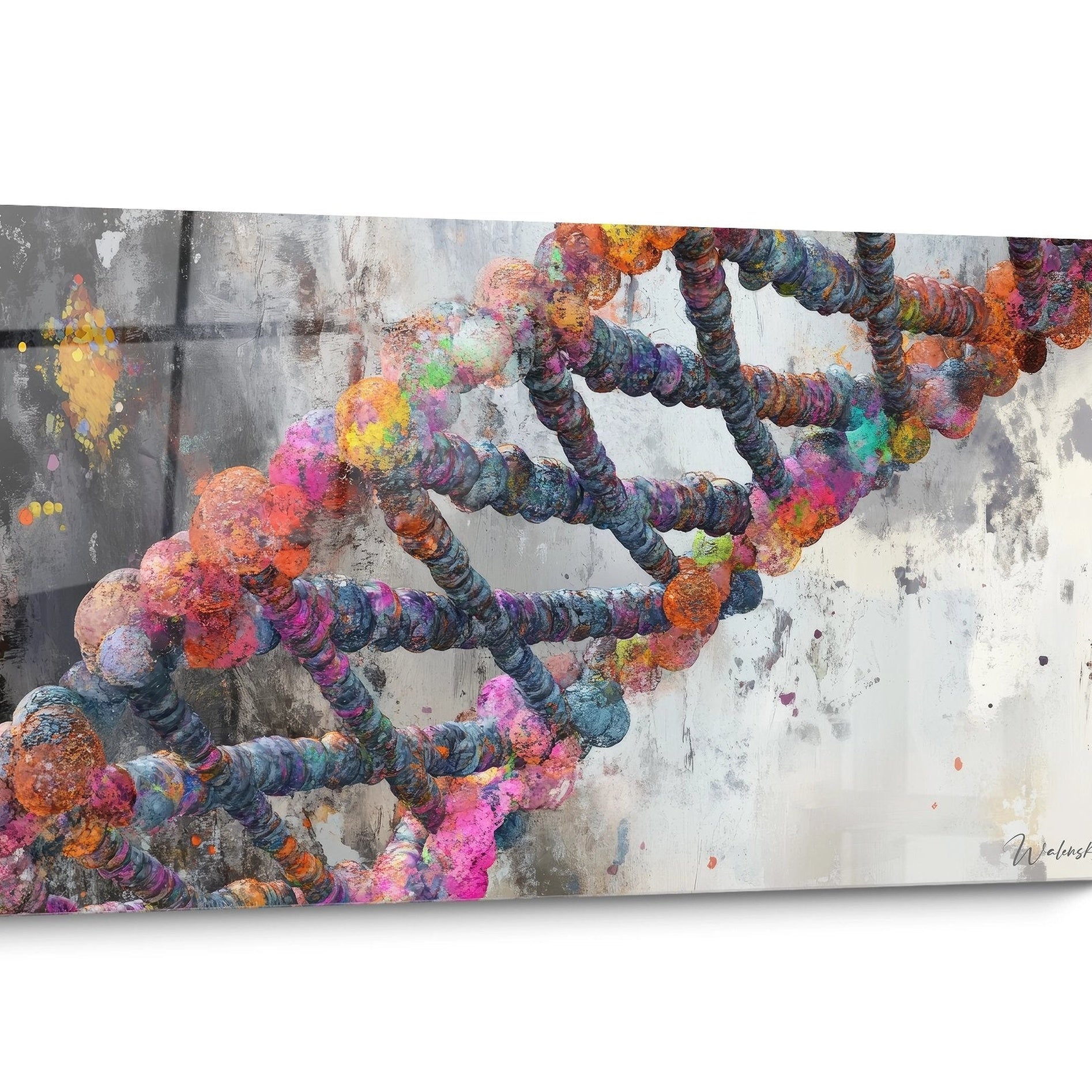 Tableau ADN Abstrait