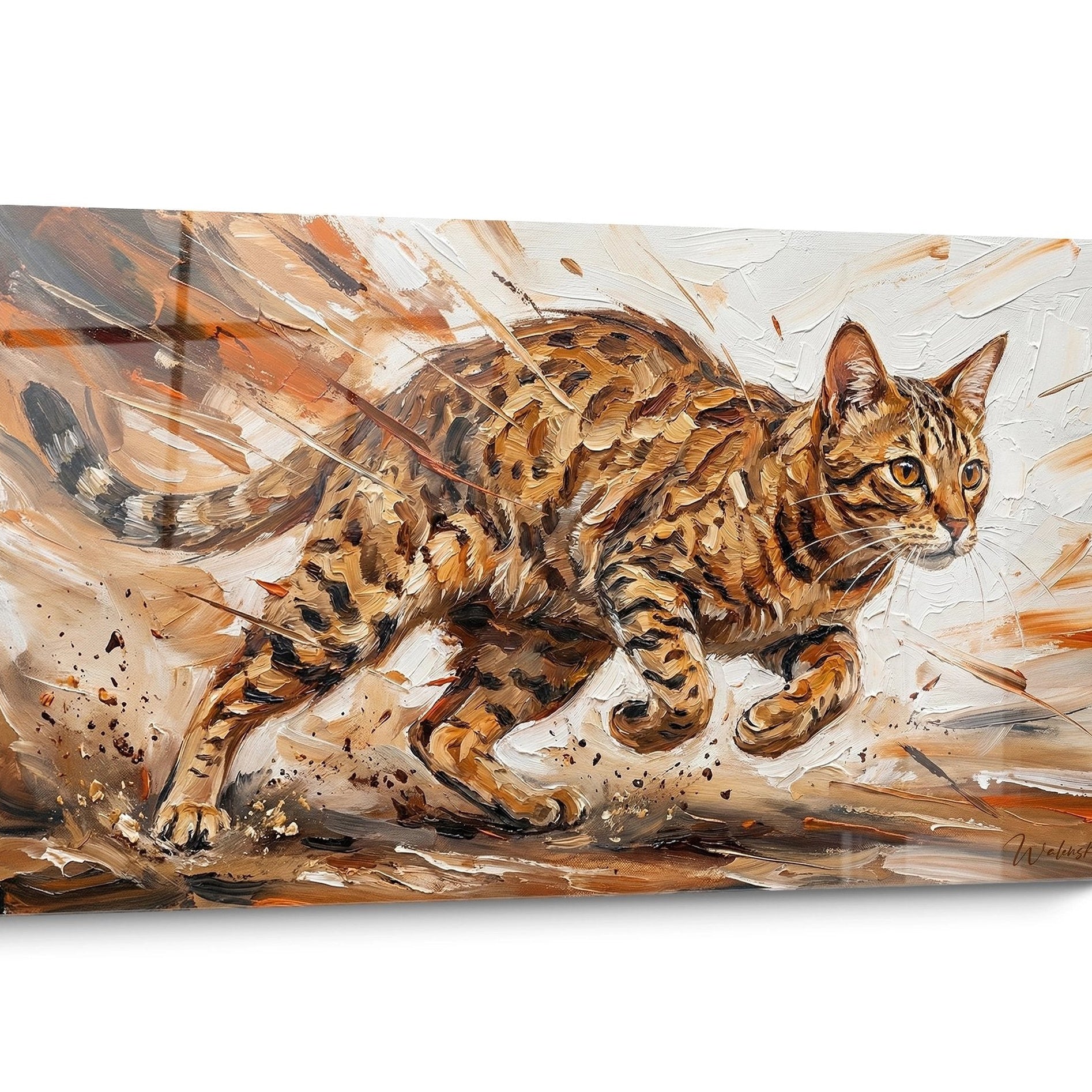 Tableau chat Ocicat