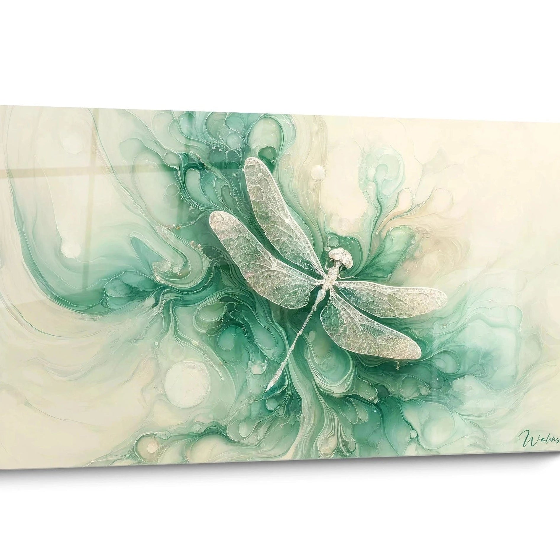 Tableau Abstrait Spirale