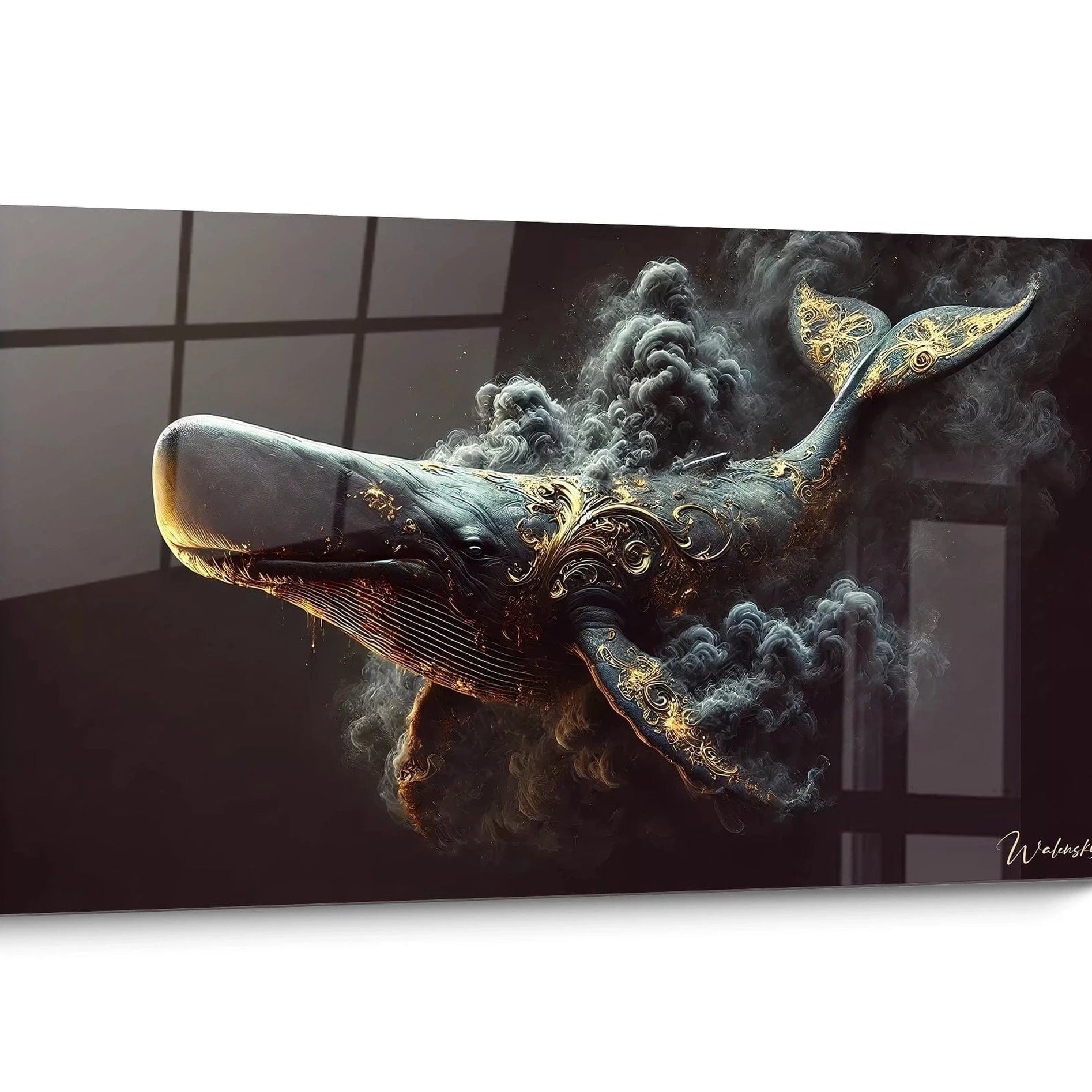Tableaux Animaux Doré