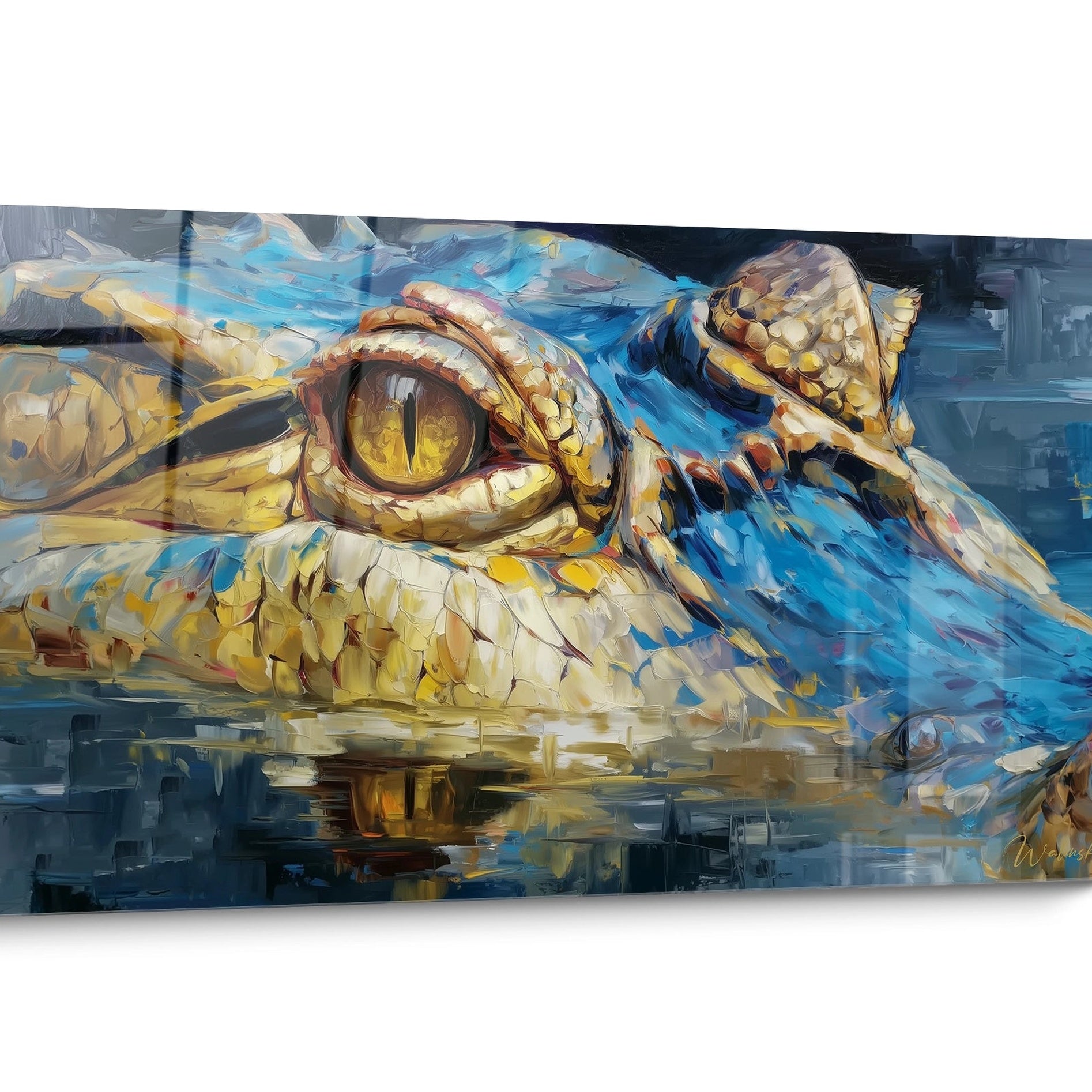 Tableau Kaprosuchus Réaliste