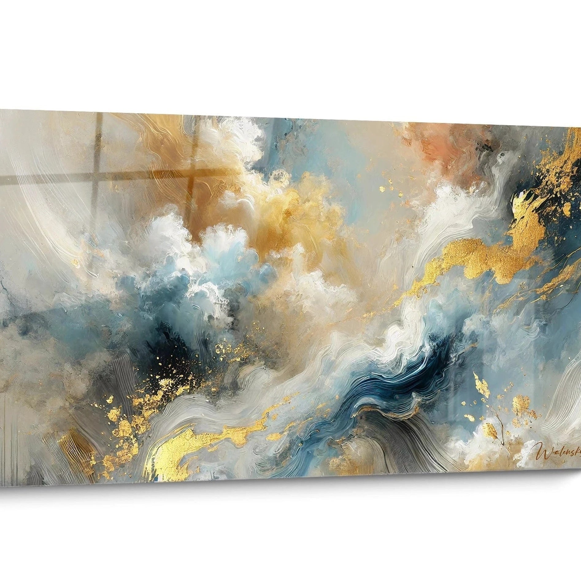 Tableau pour boutique de luxe Bleu