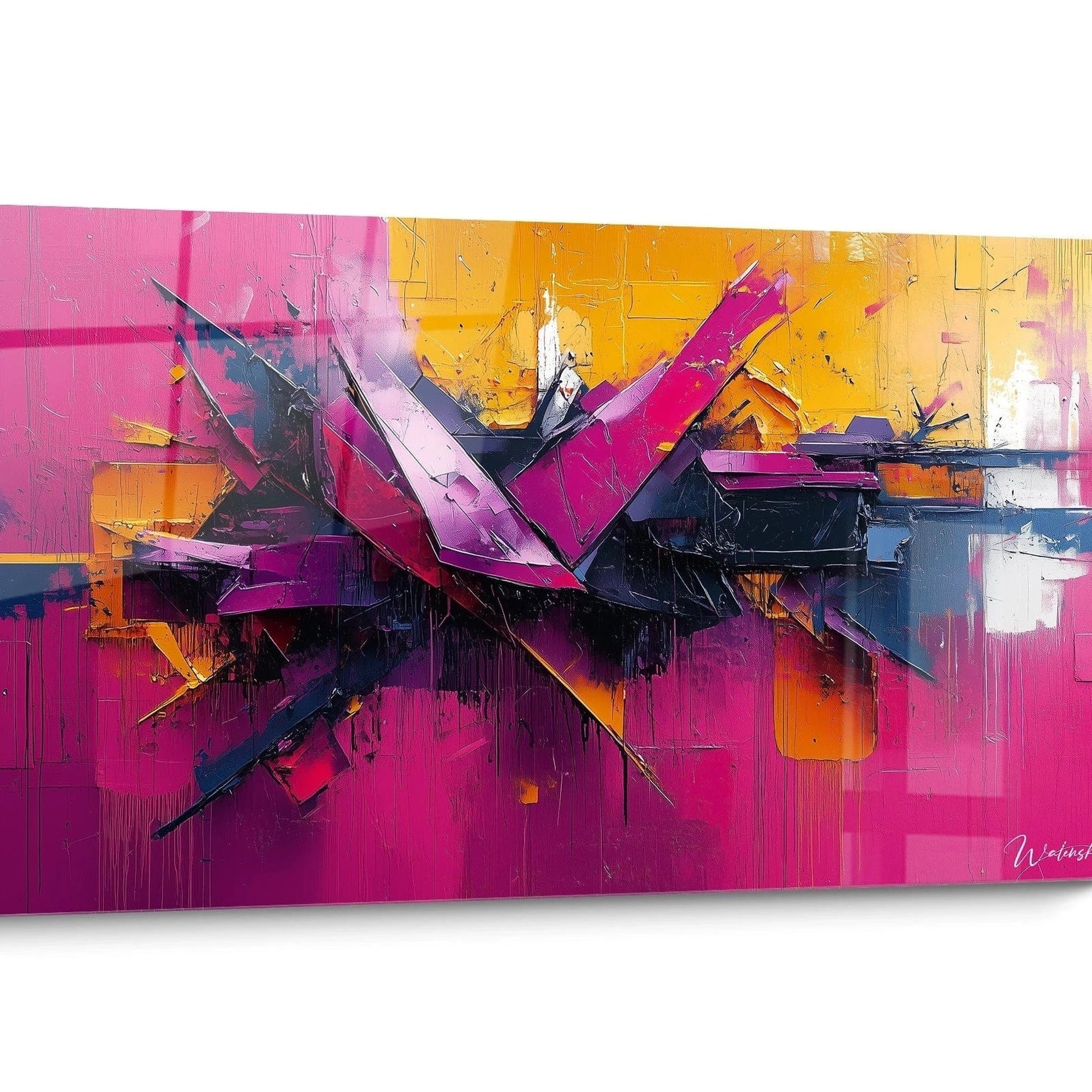 Tableau Street Art Abstrait