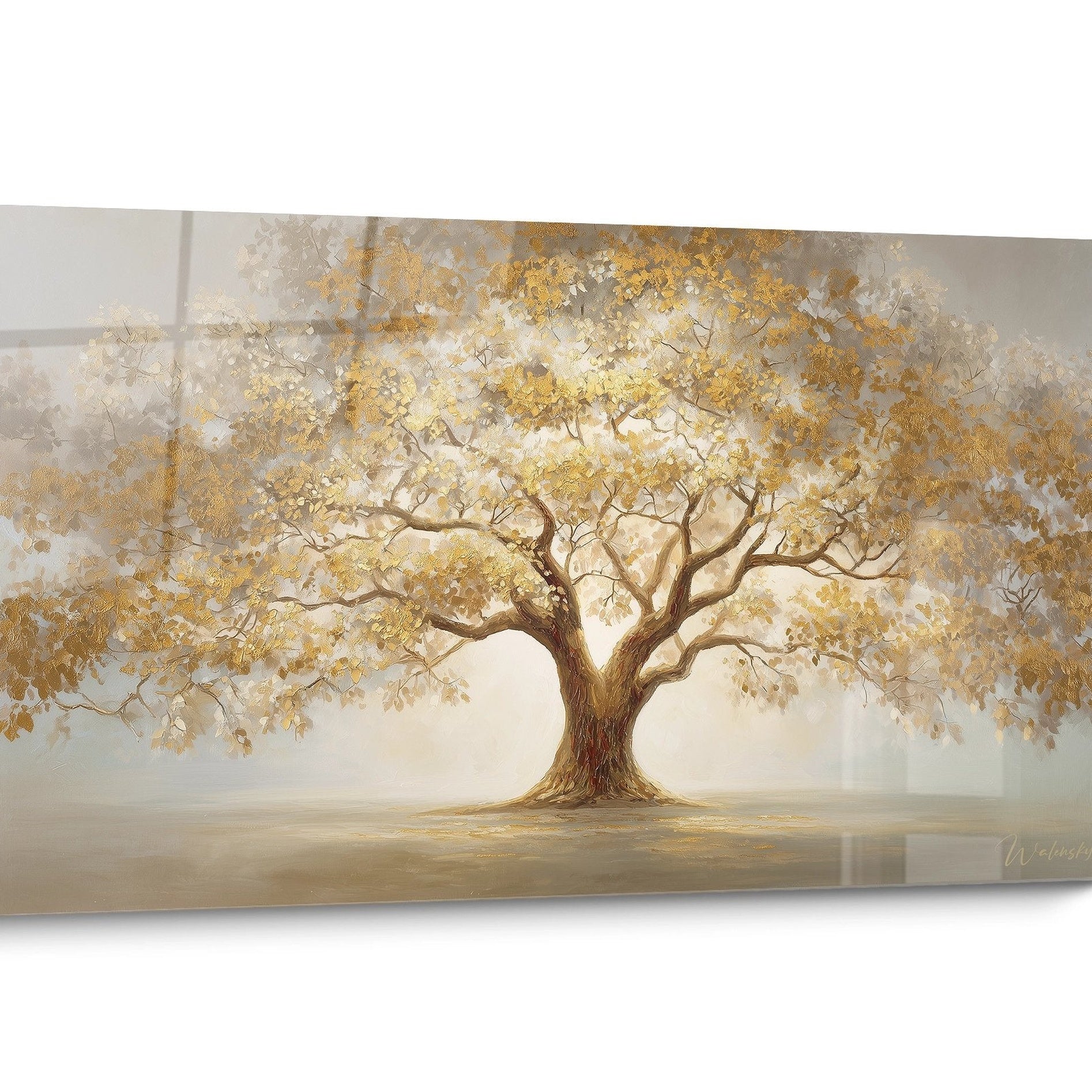 Tableau Arbre Doré