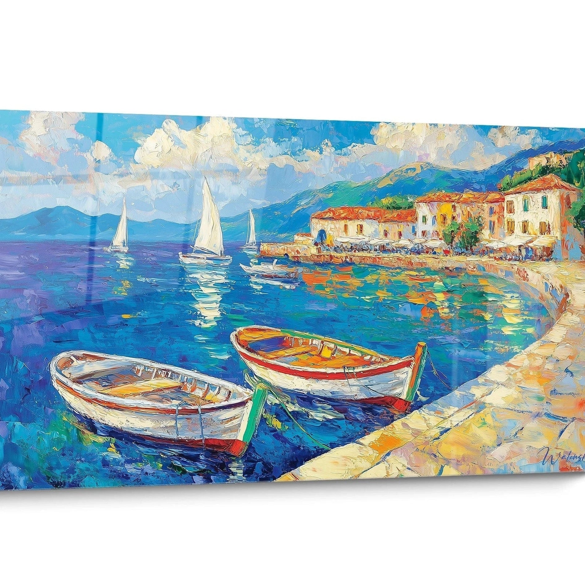 Tableau Bateaux & Voiliers Méditerranéen