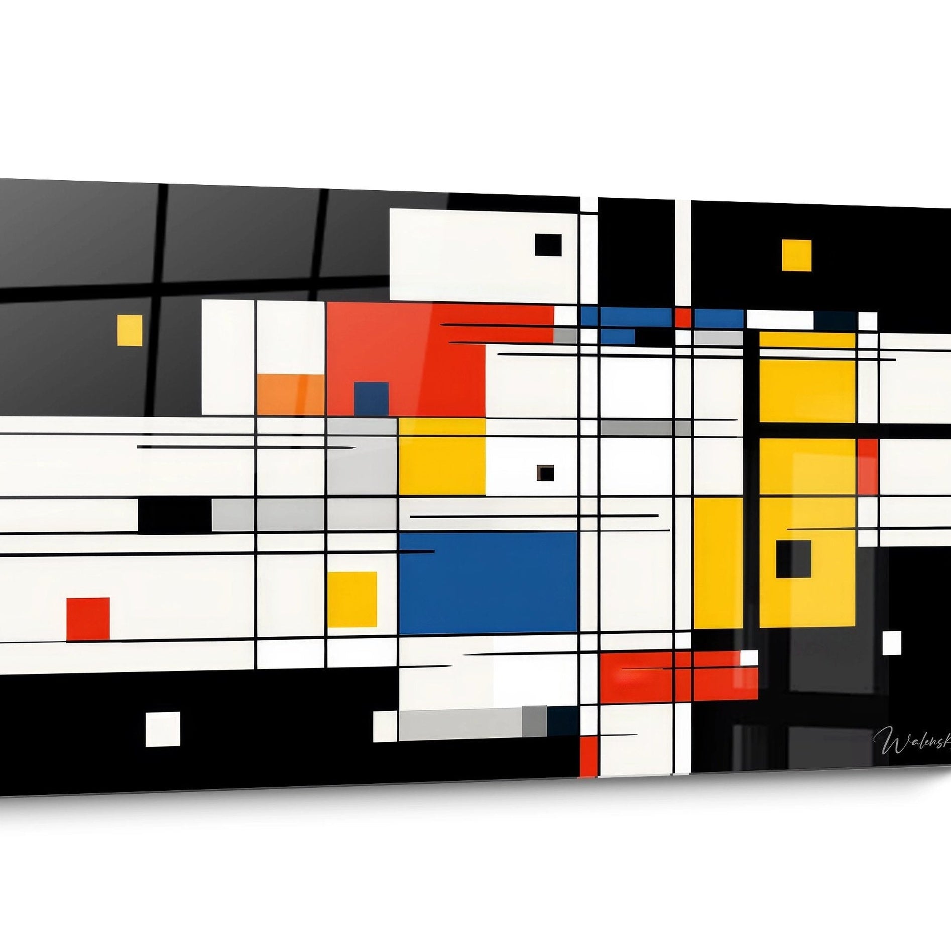 Tableau Abstrait Mondrian