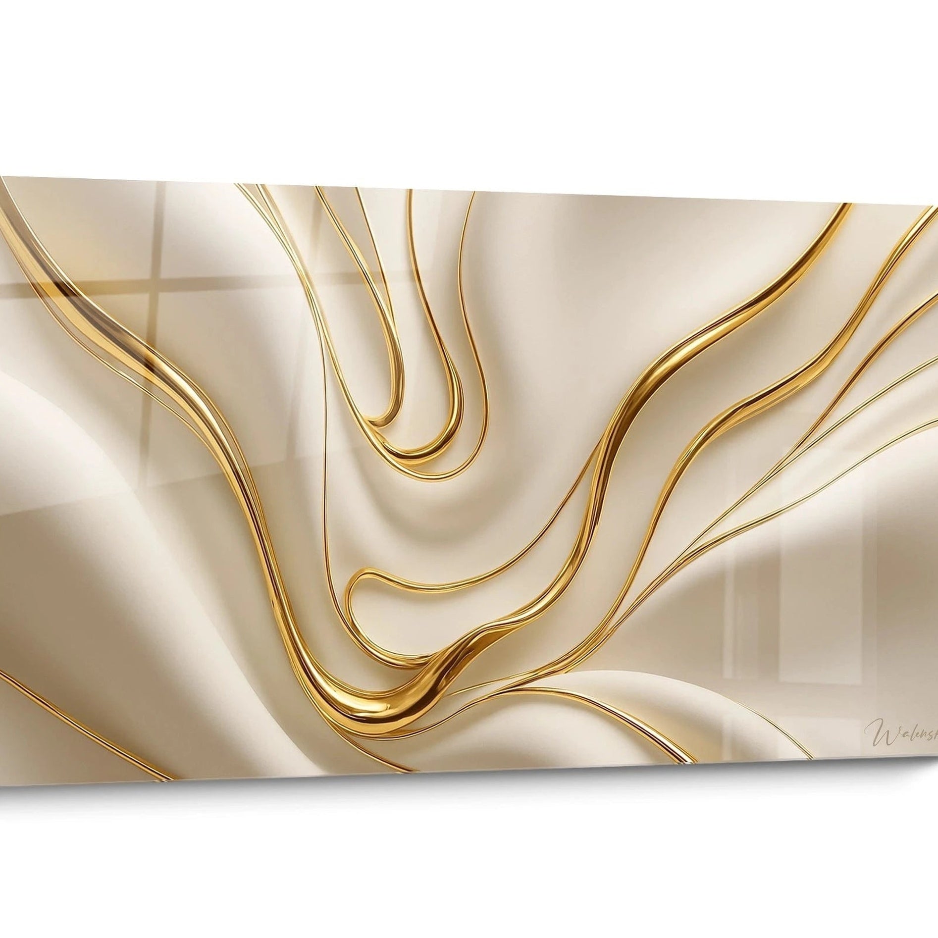 Tableau relief abstrait