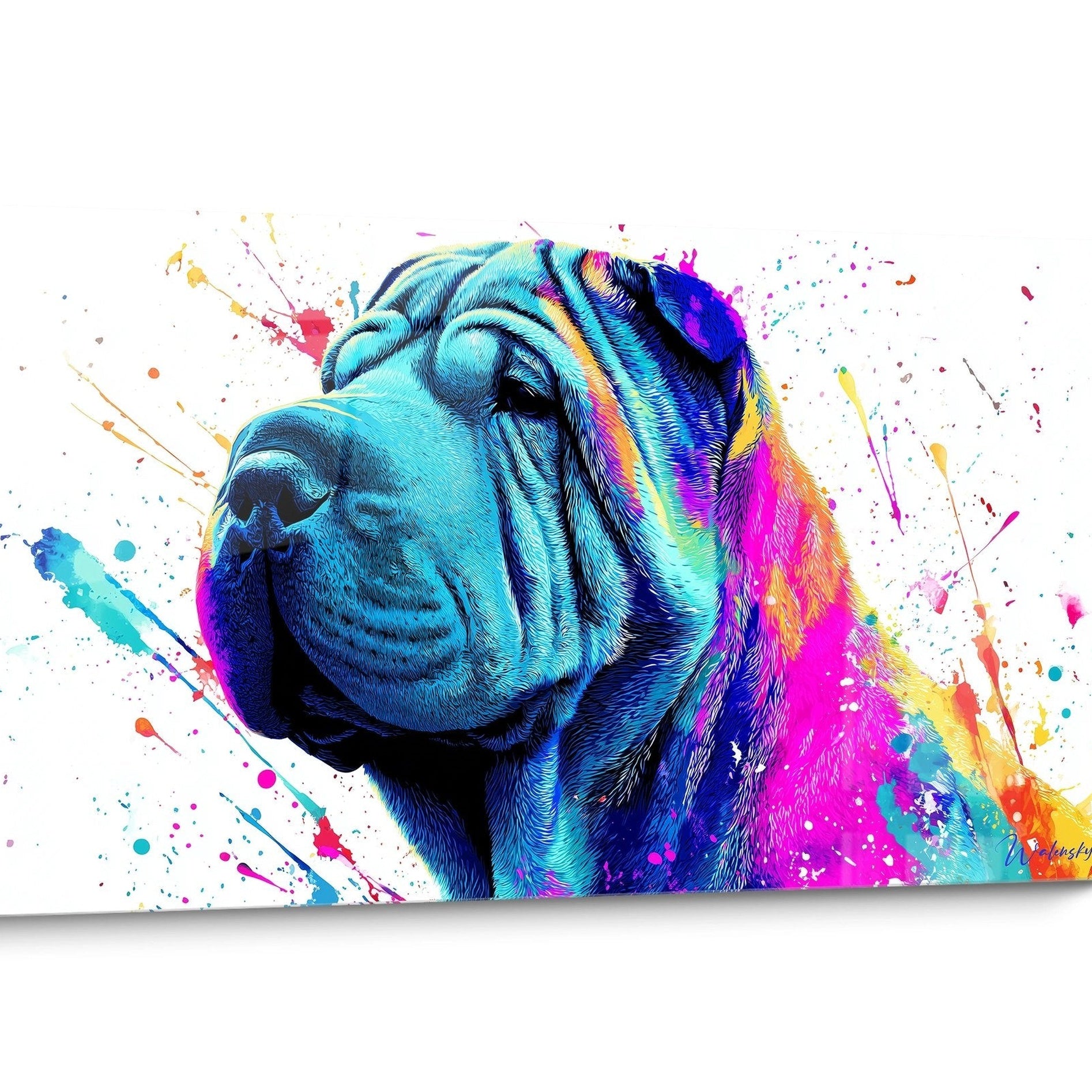 Tableau Shar Pei