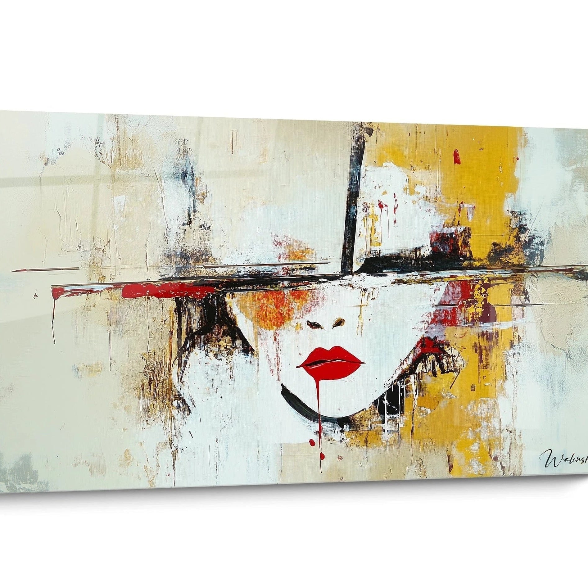 Tableau artistique Abstrait Portrait