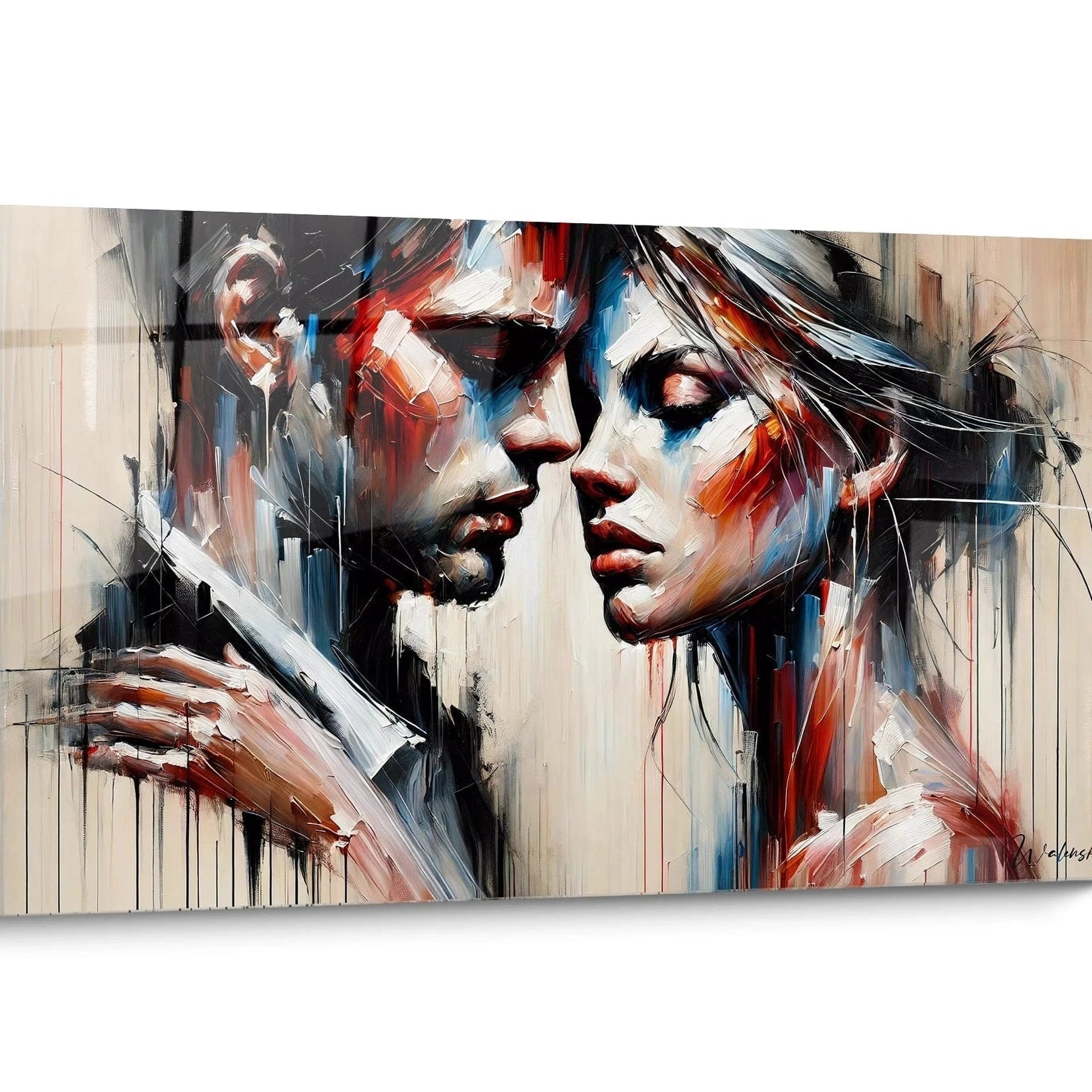 Tableau Amour Expressionniste