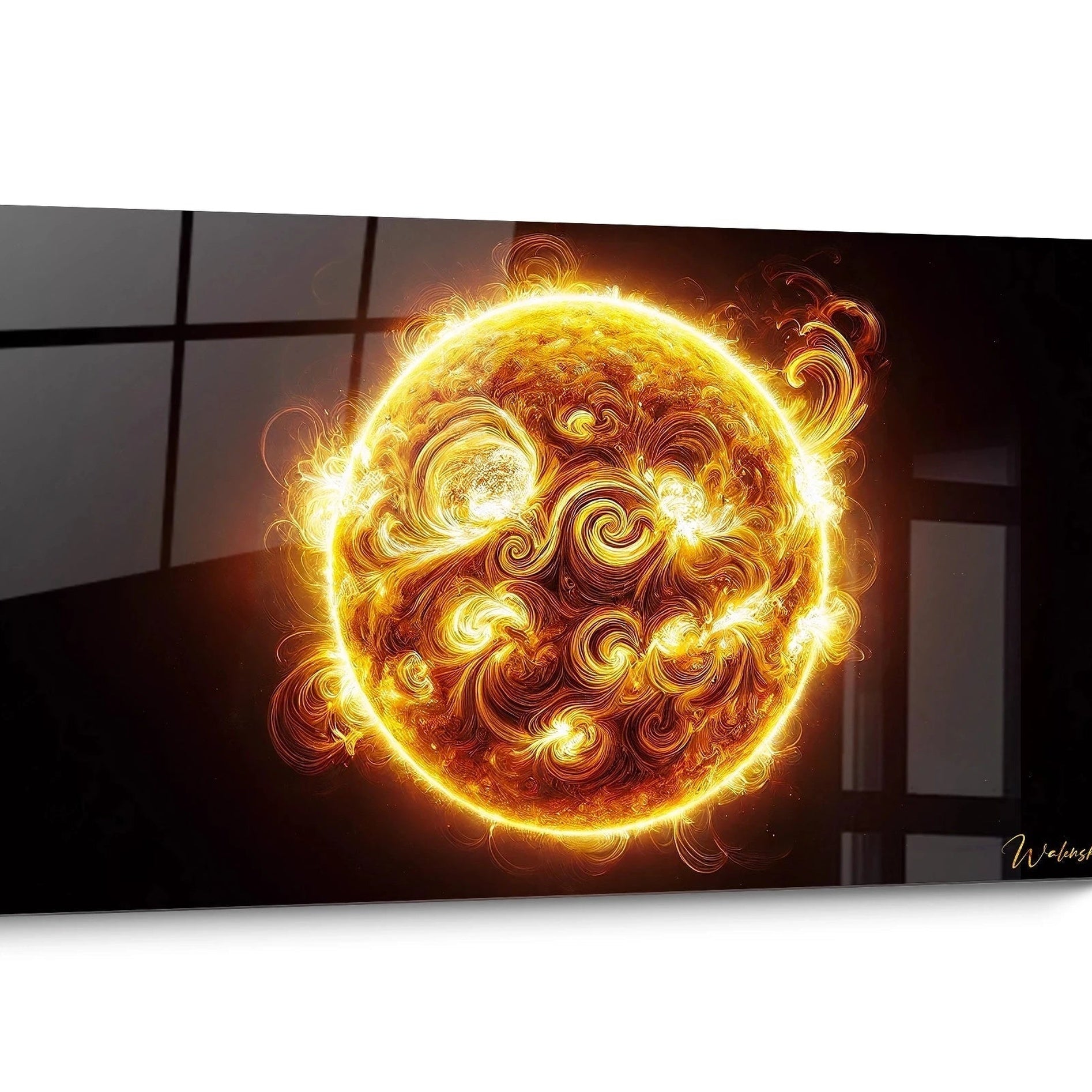 Tableau Soleil Espace