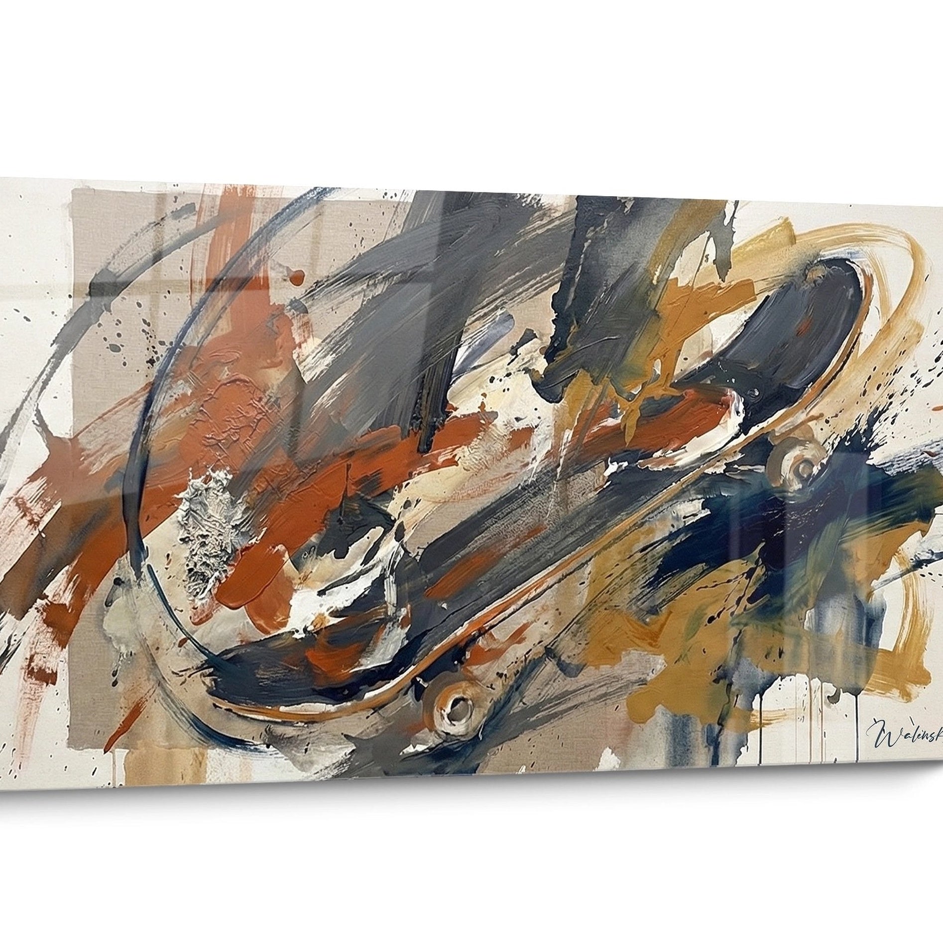Tableau Skateboard Abstrait