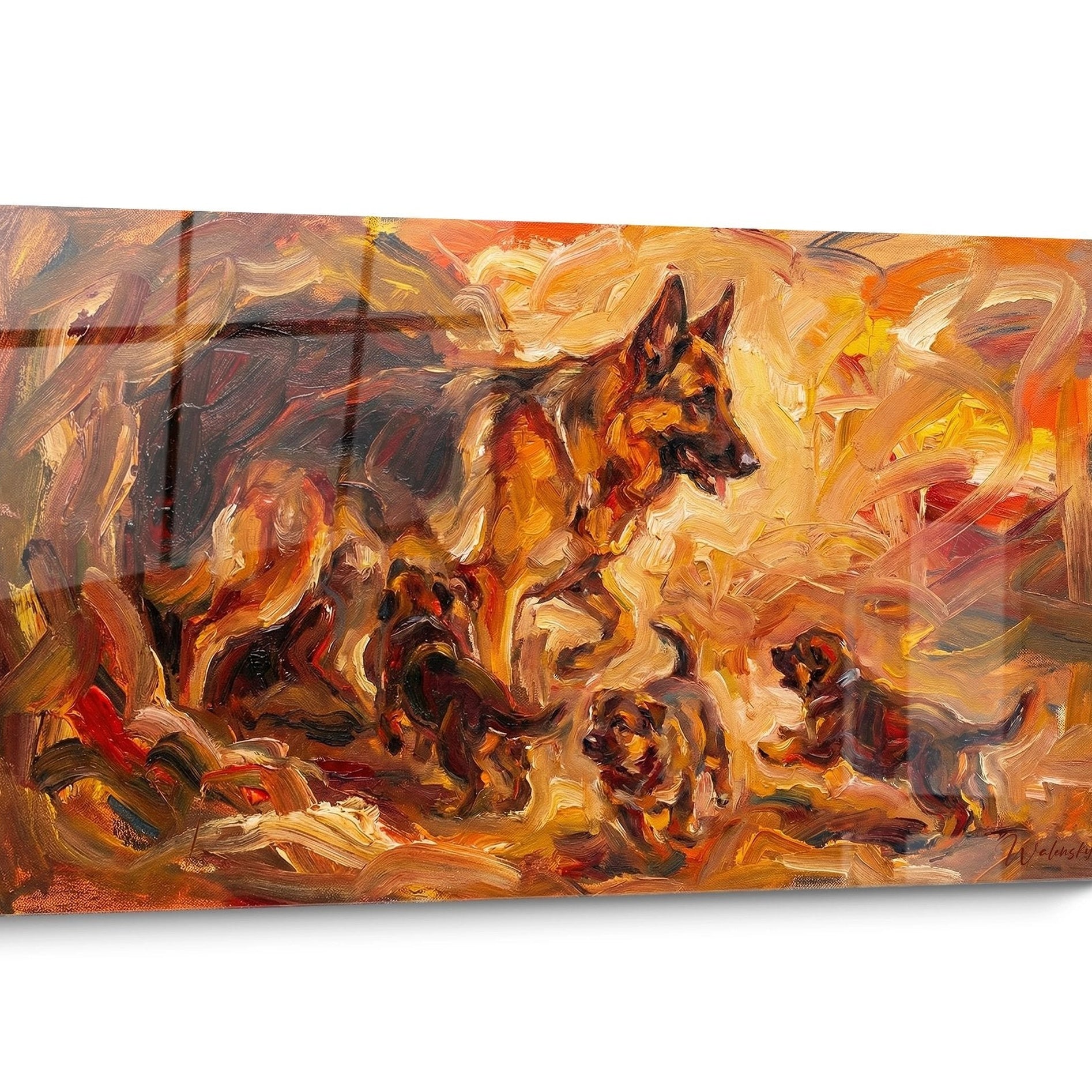 Tableau Berger Allemand Expressionniste