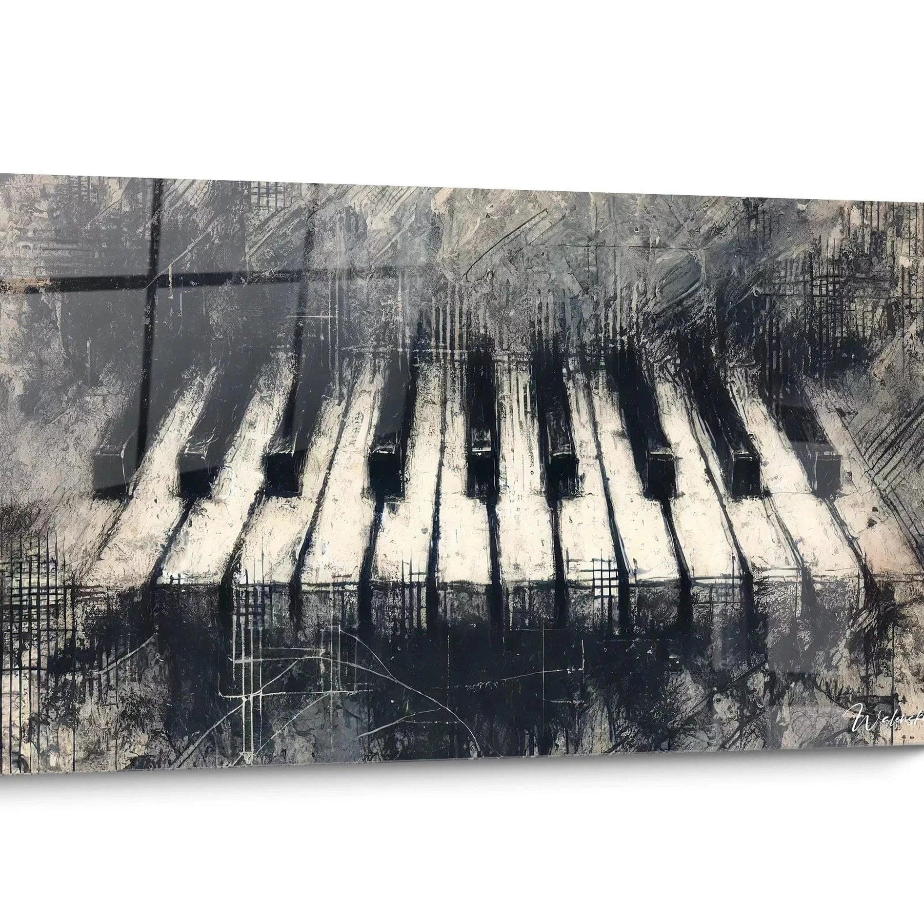 Tableau pour hôtel de luxe Noir et Blanc