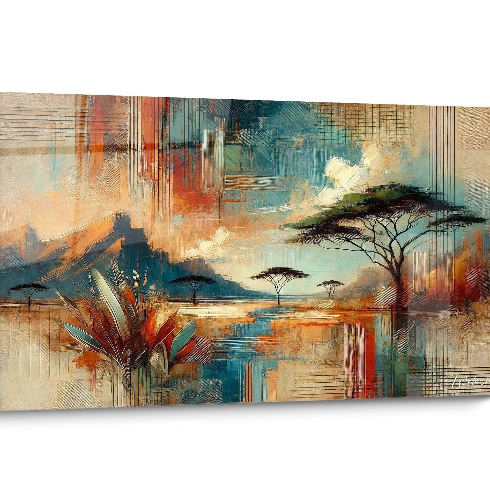Tableaux Africain abstrait