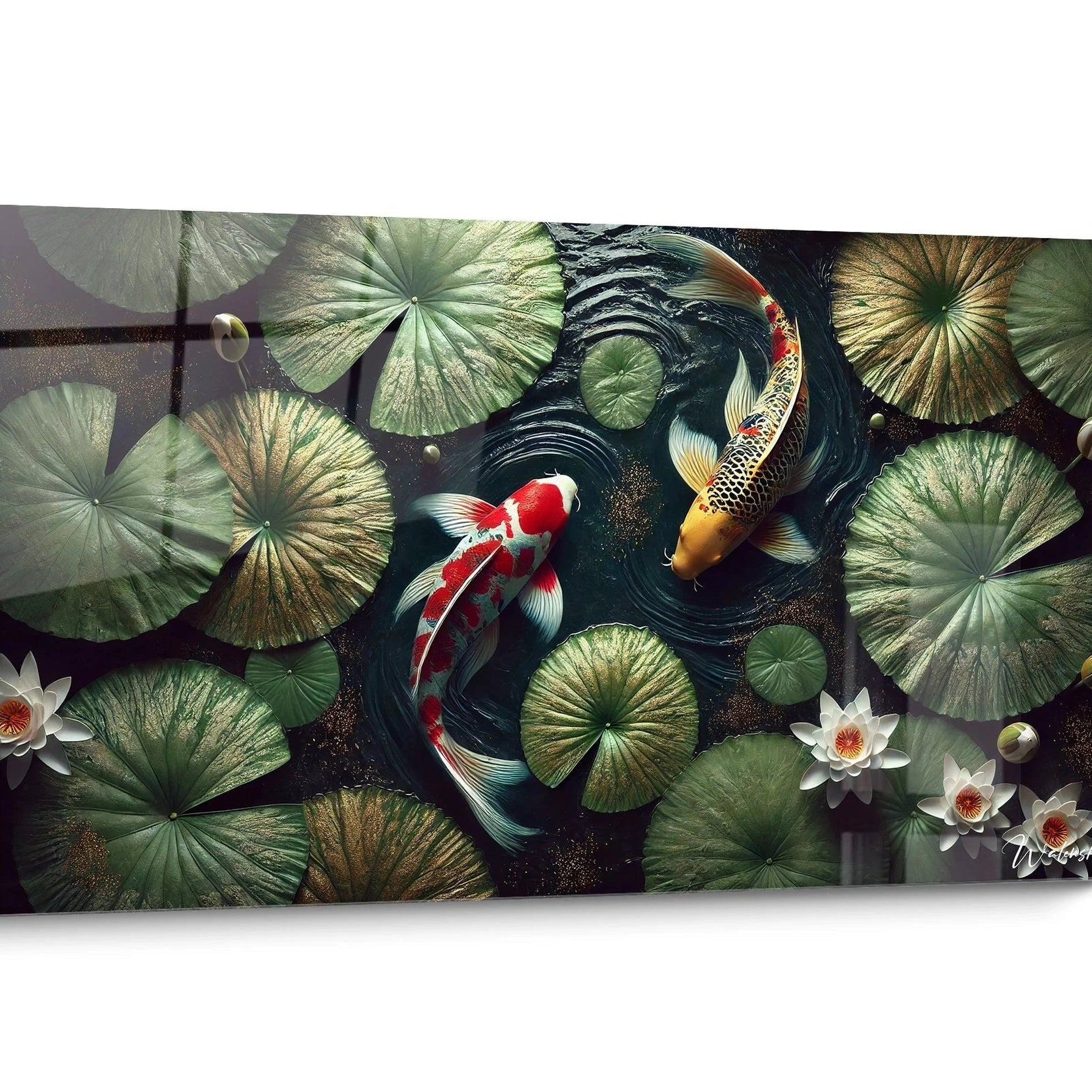 Tableau pour Salle de yoga Vert