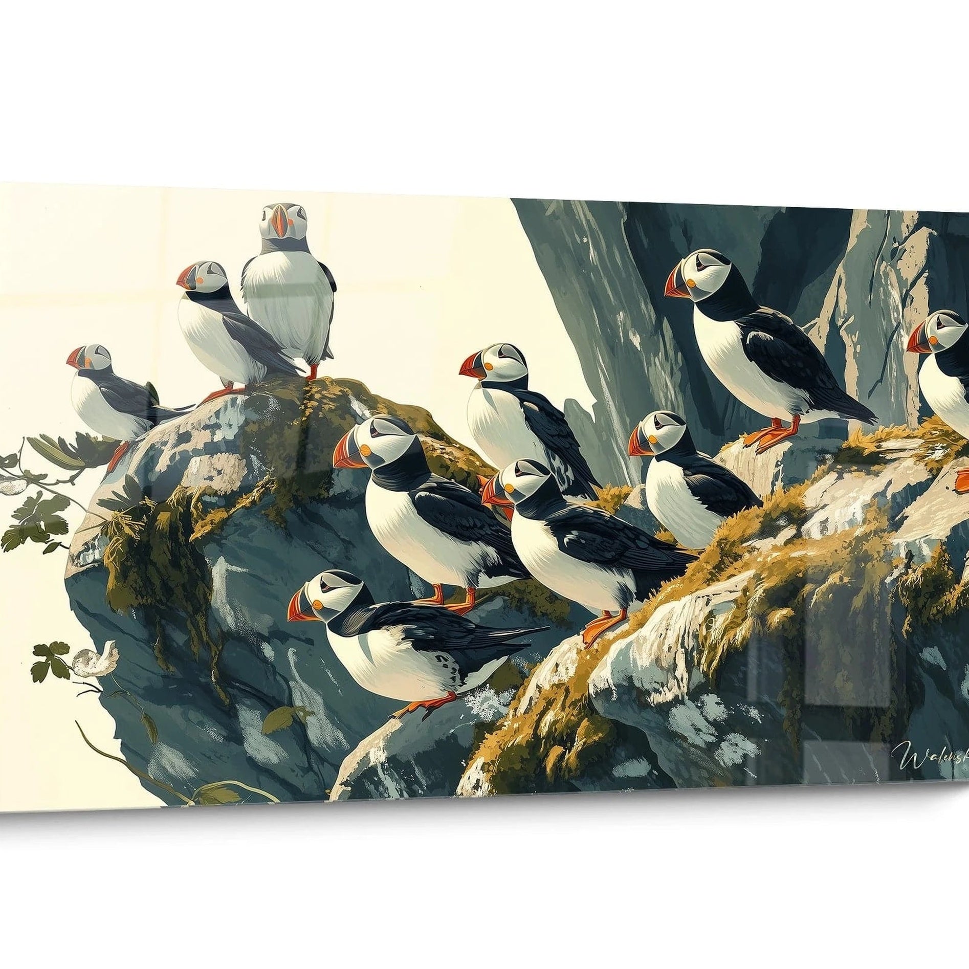 Tableau Macareux