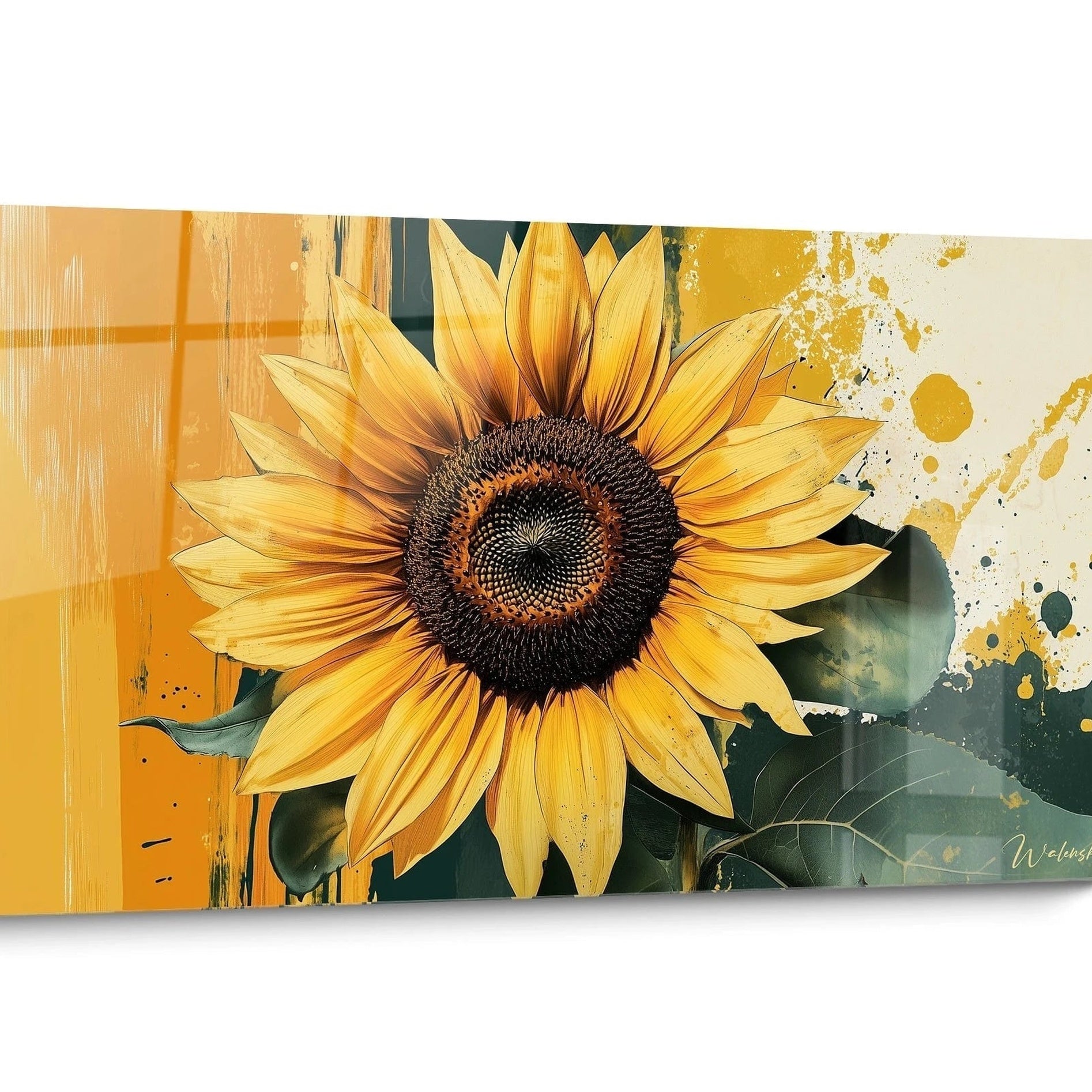 Tableau tournesol Contemporain
