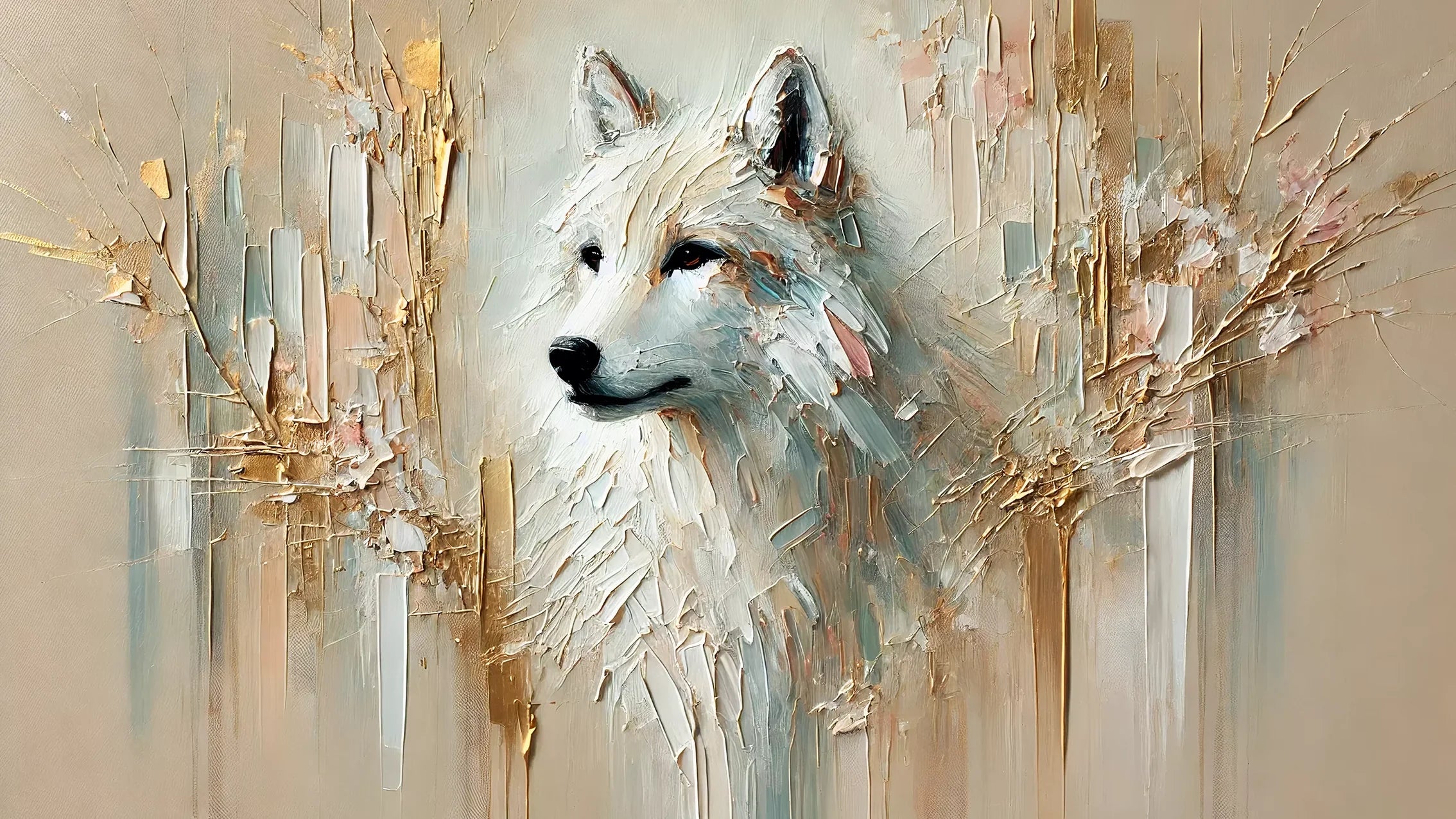 Tableau œuvre d’art abstraite beige, une création artistique aux teintes douces pour un intérieur élégant et moderne.