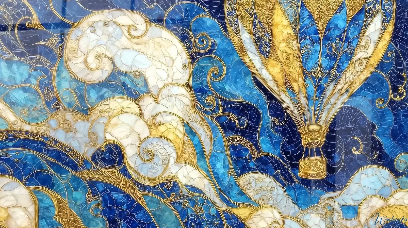 Tableau montgolfière