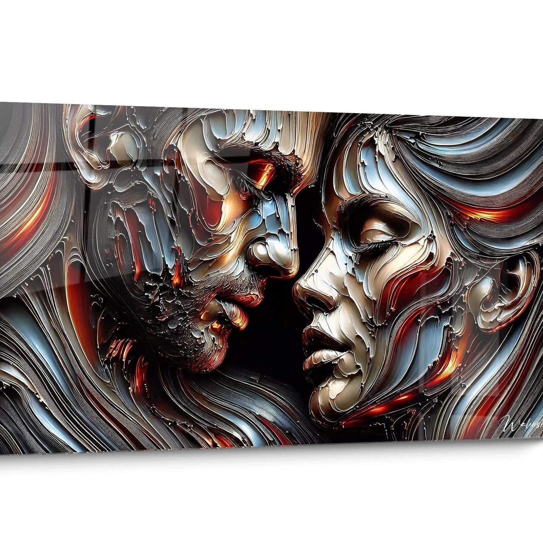 Tableau Amour Abstrait