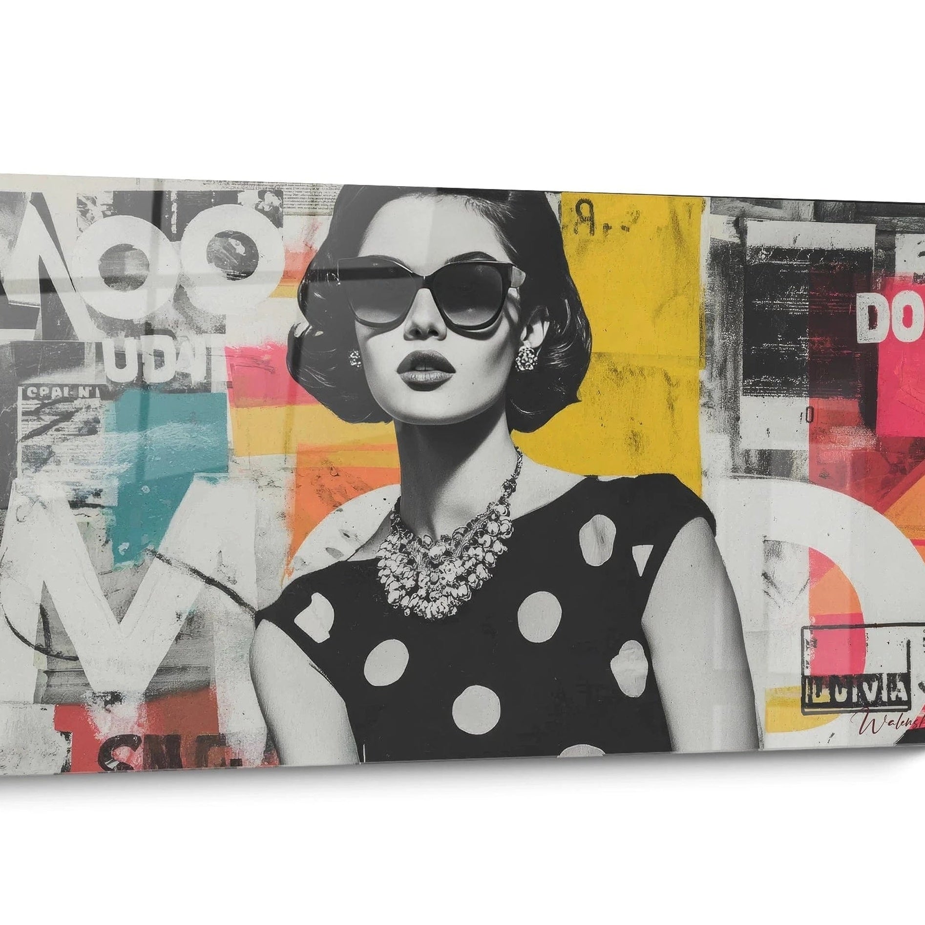 Tableau de mode vintage Pop Art