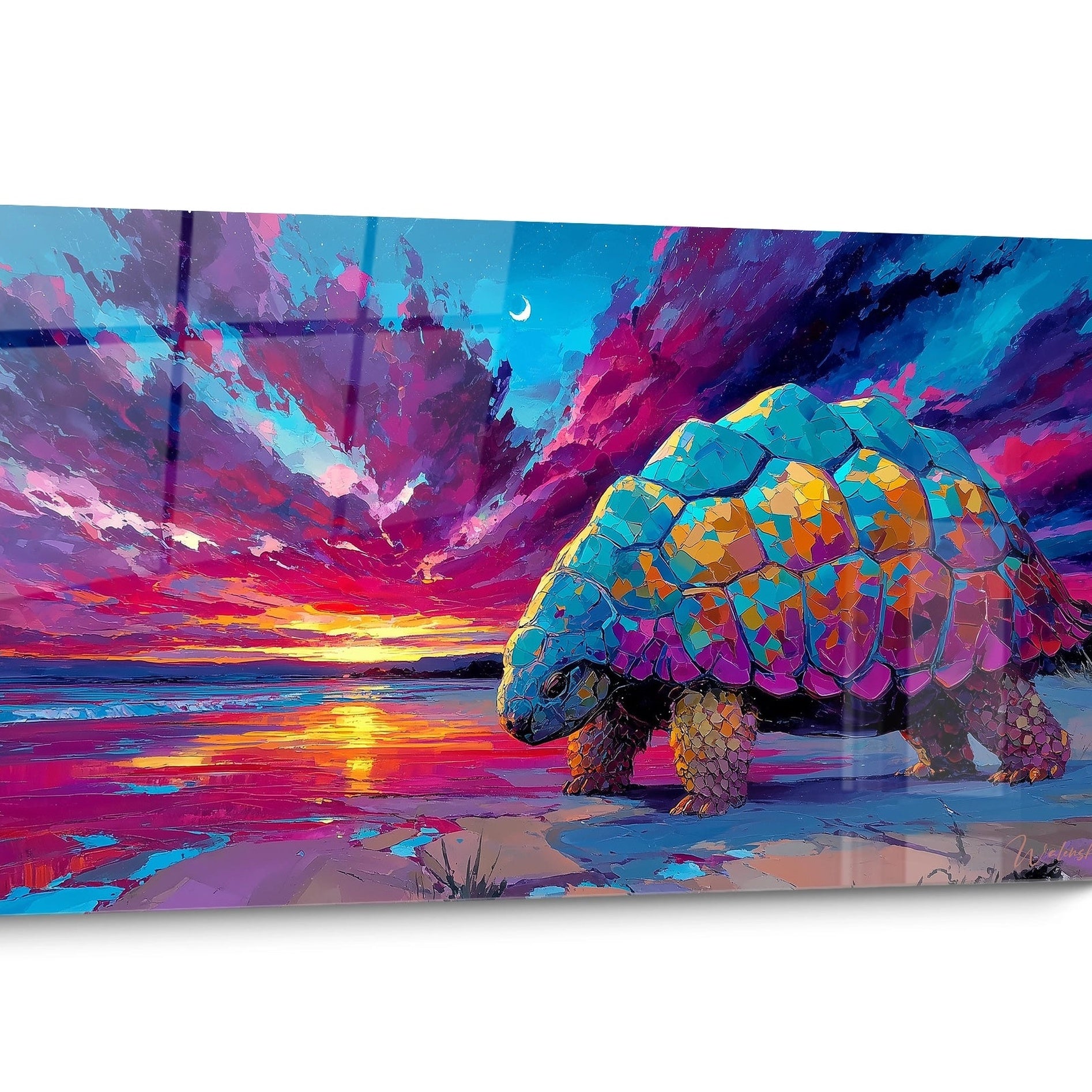 Tableau Glyptodon Coloré