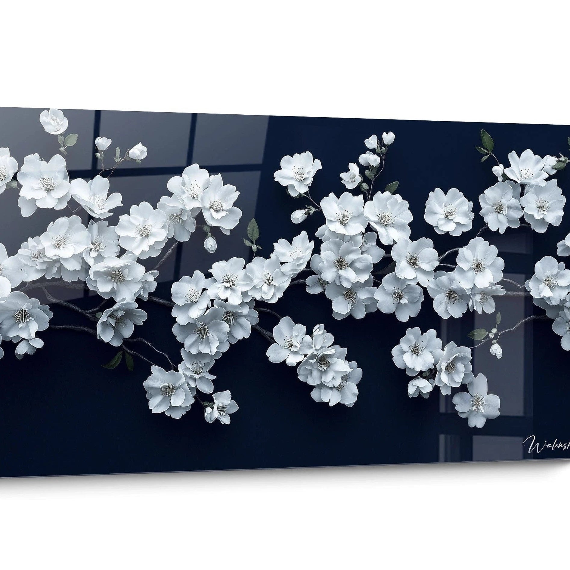 Tableau Cerisier Japonais Minimaliste