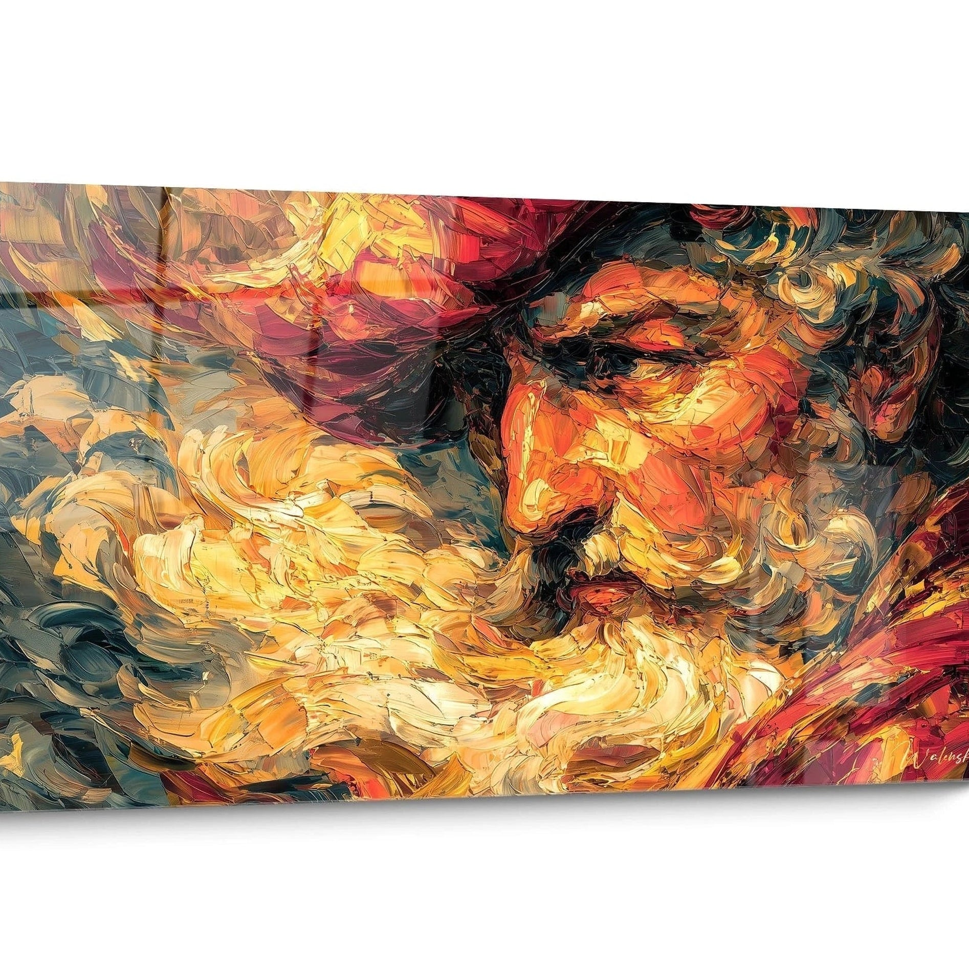 Tableau Christophe Colomb Expressionniste