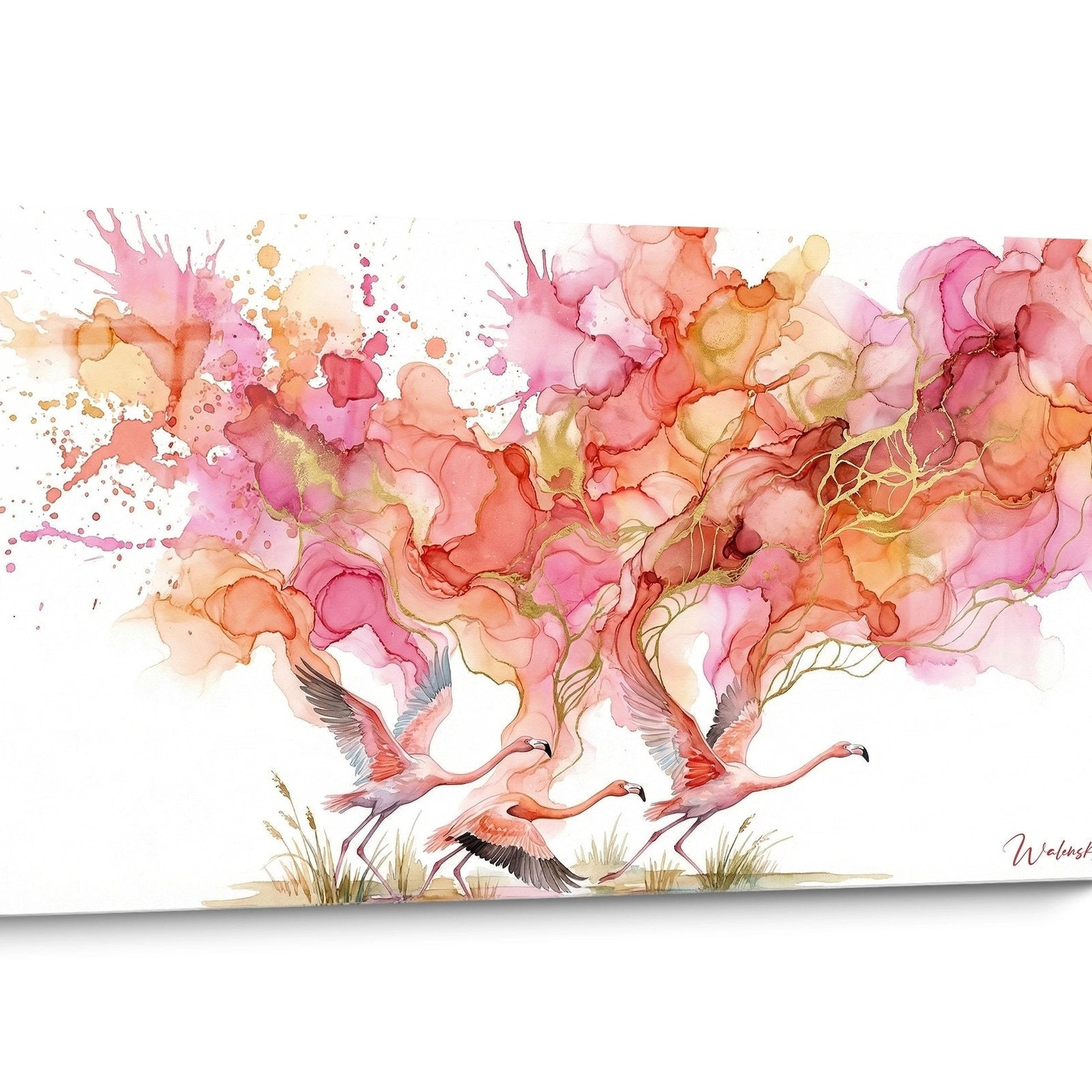 Tableaux Flamand rose