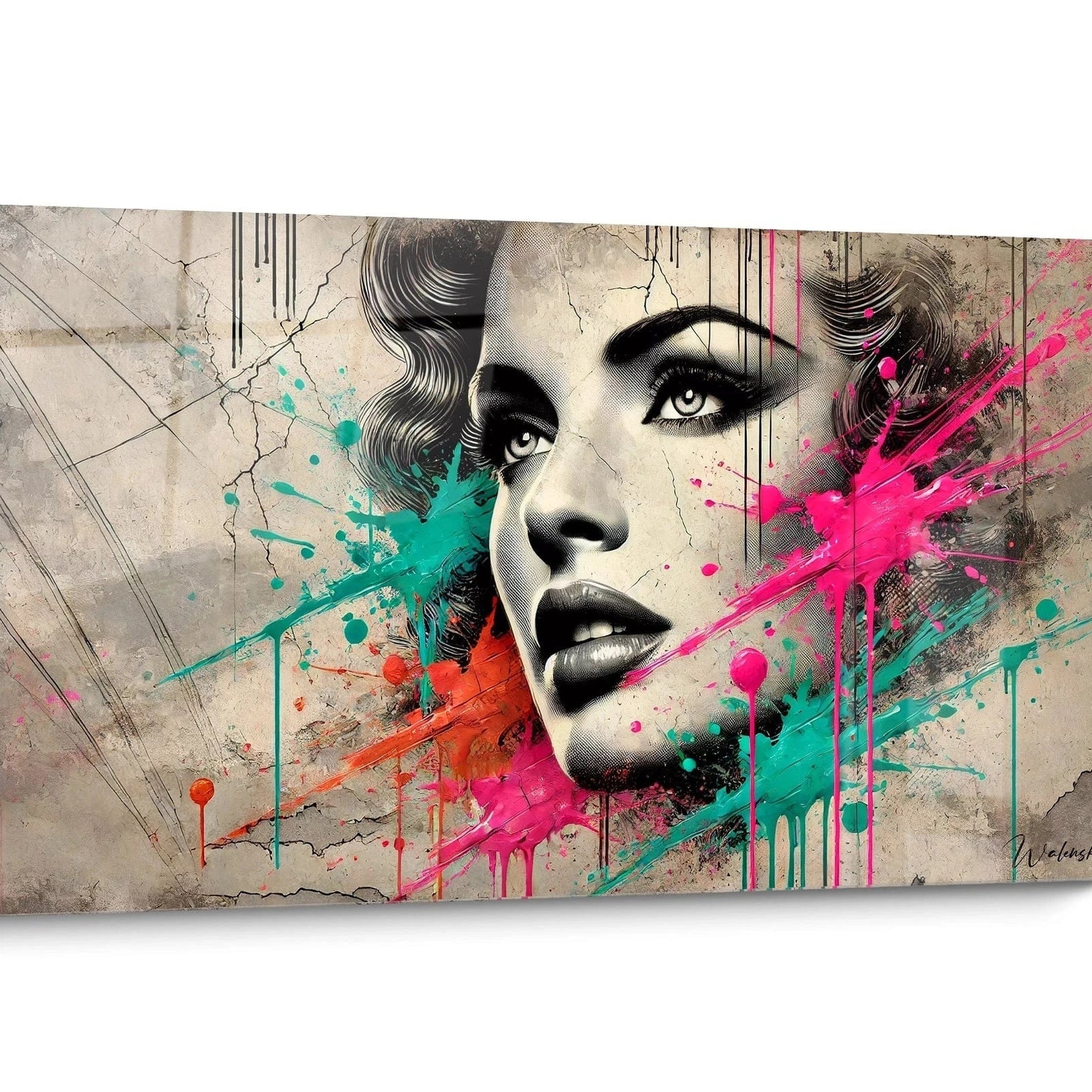 Tableau Graffiti Portrait