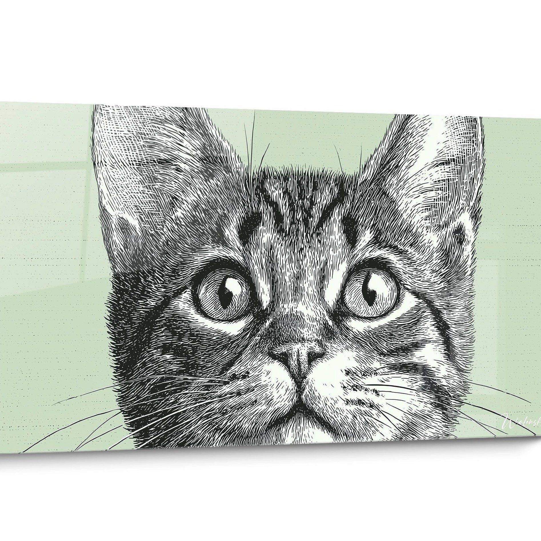 Tableau chat Sokoke Portrait