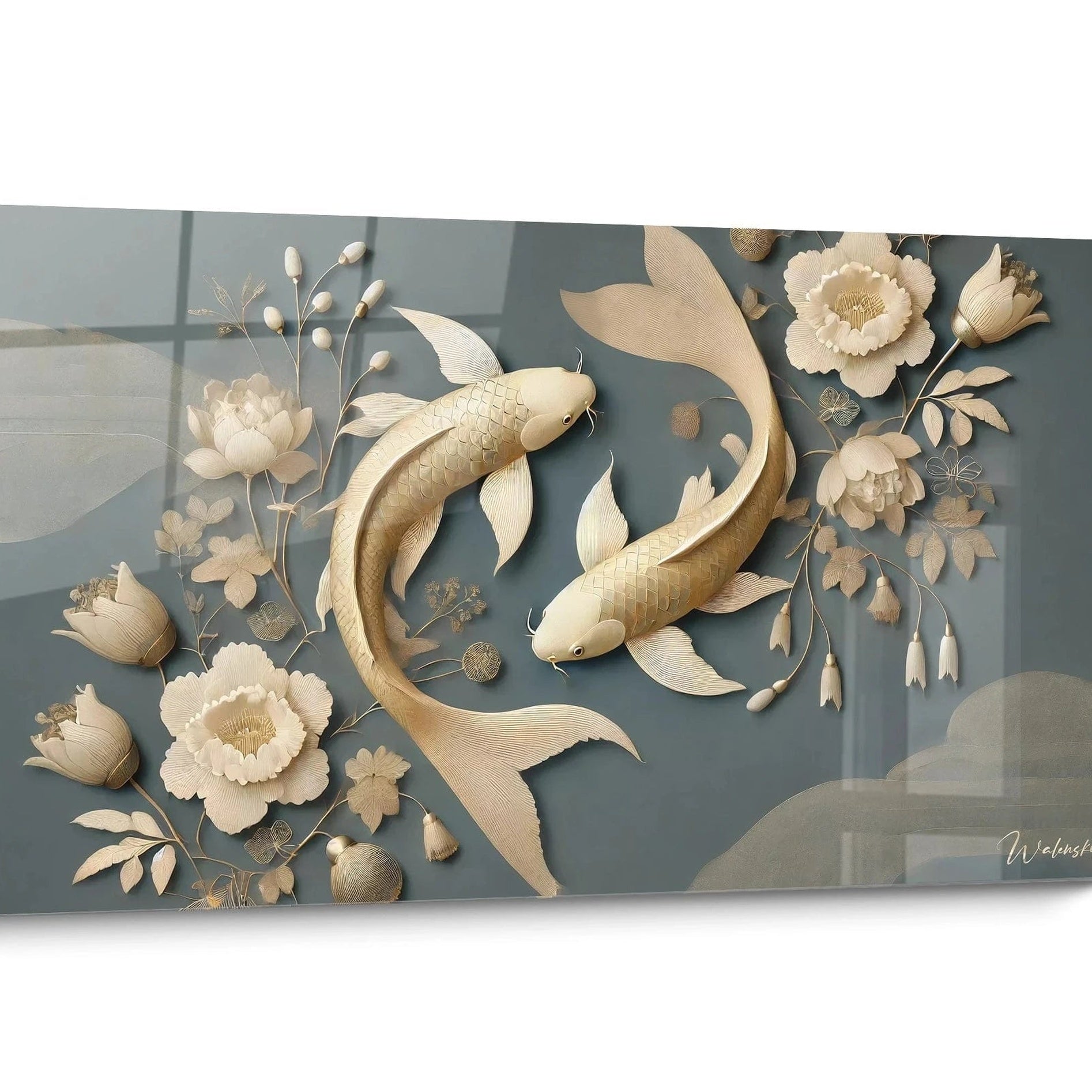 Tableau pour restaurant de poisson Zen