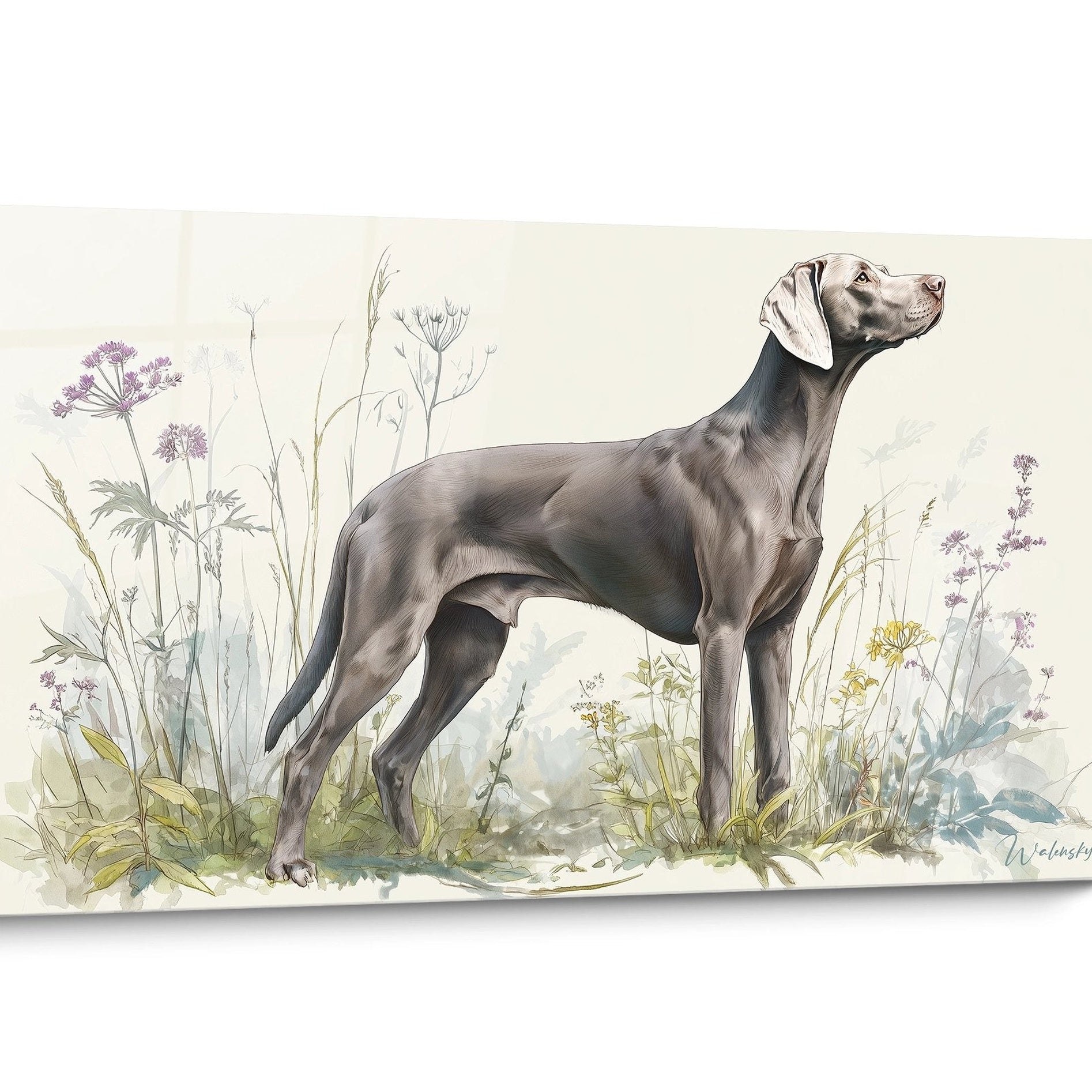 Tableau Weimaraner