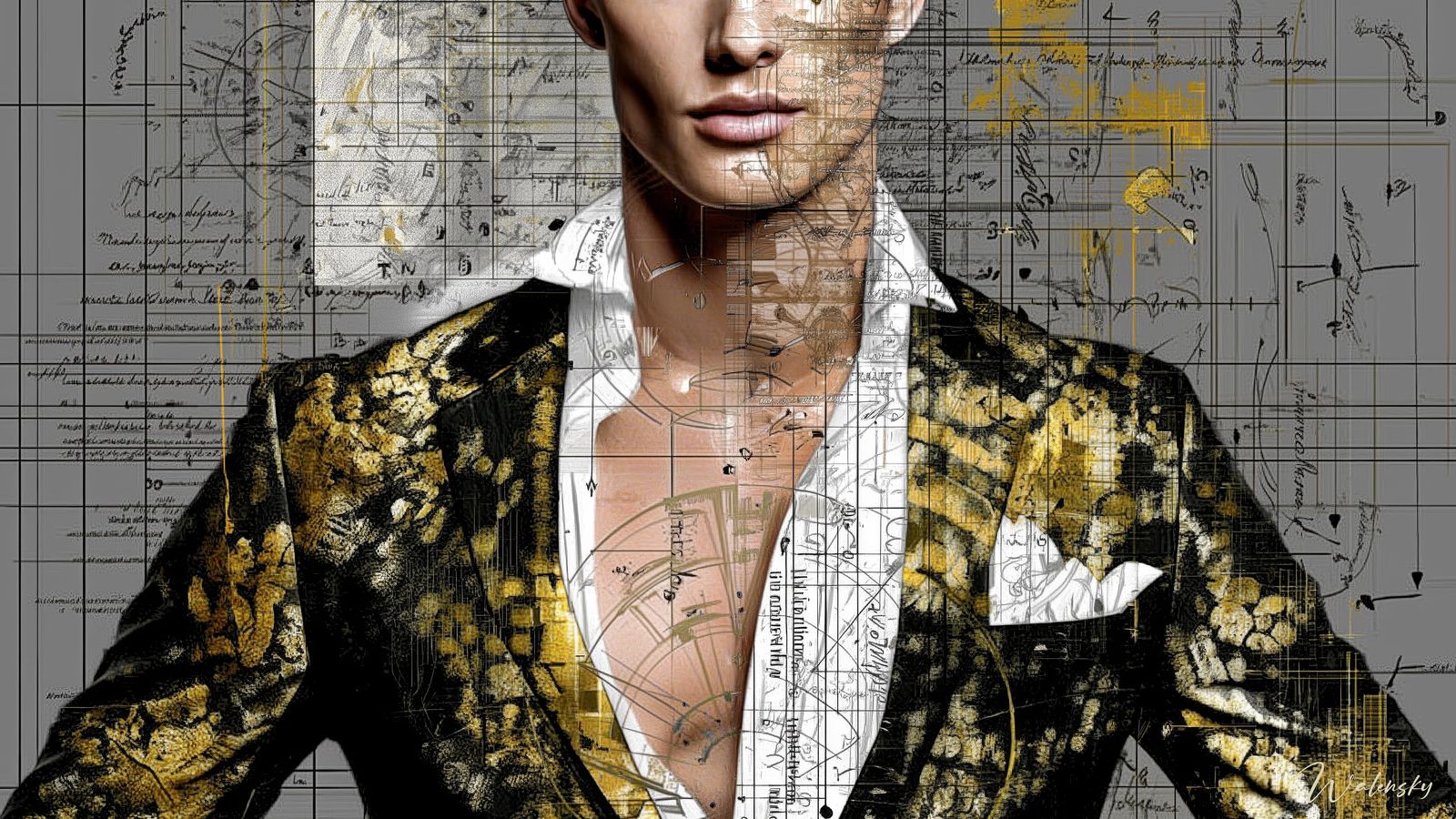 Tableau Beauté masculine