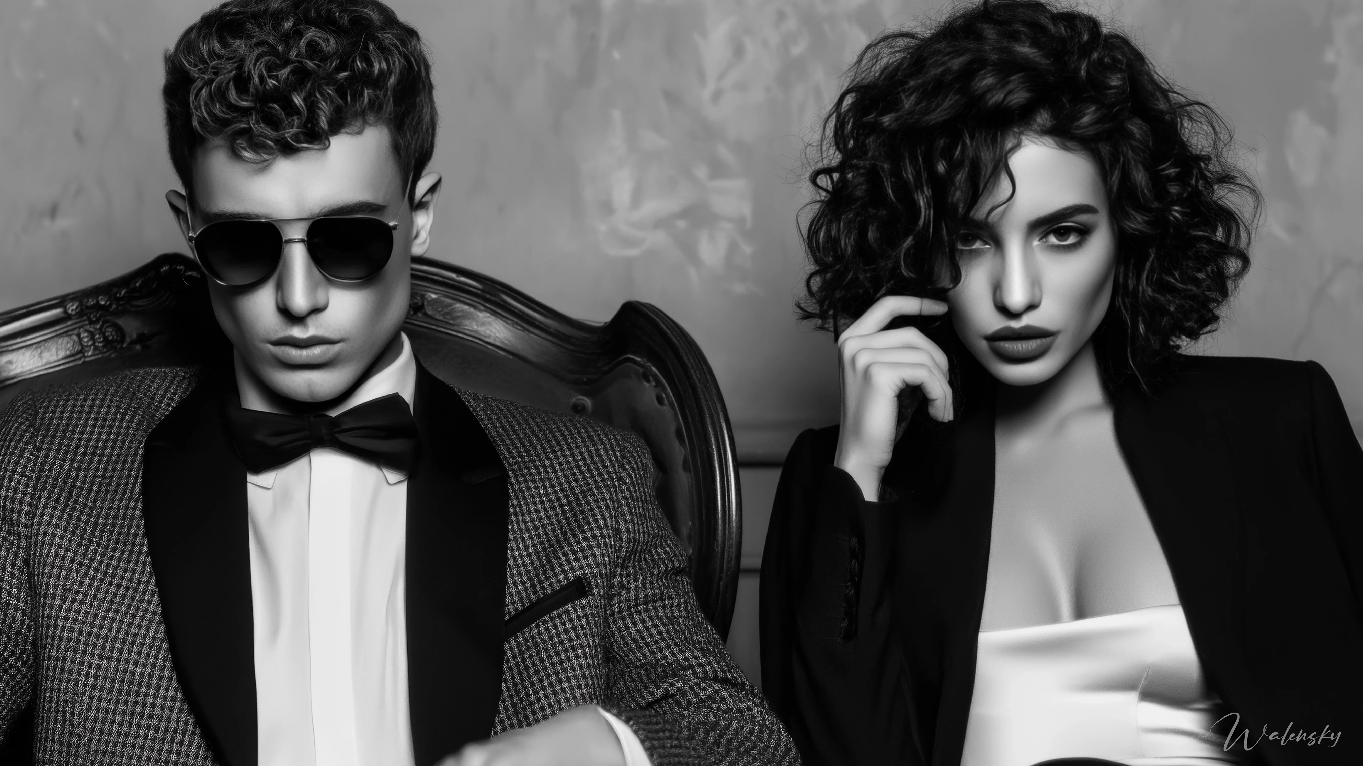 Tableau de mode noir et blanc