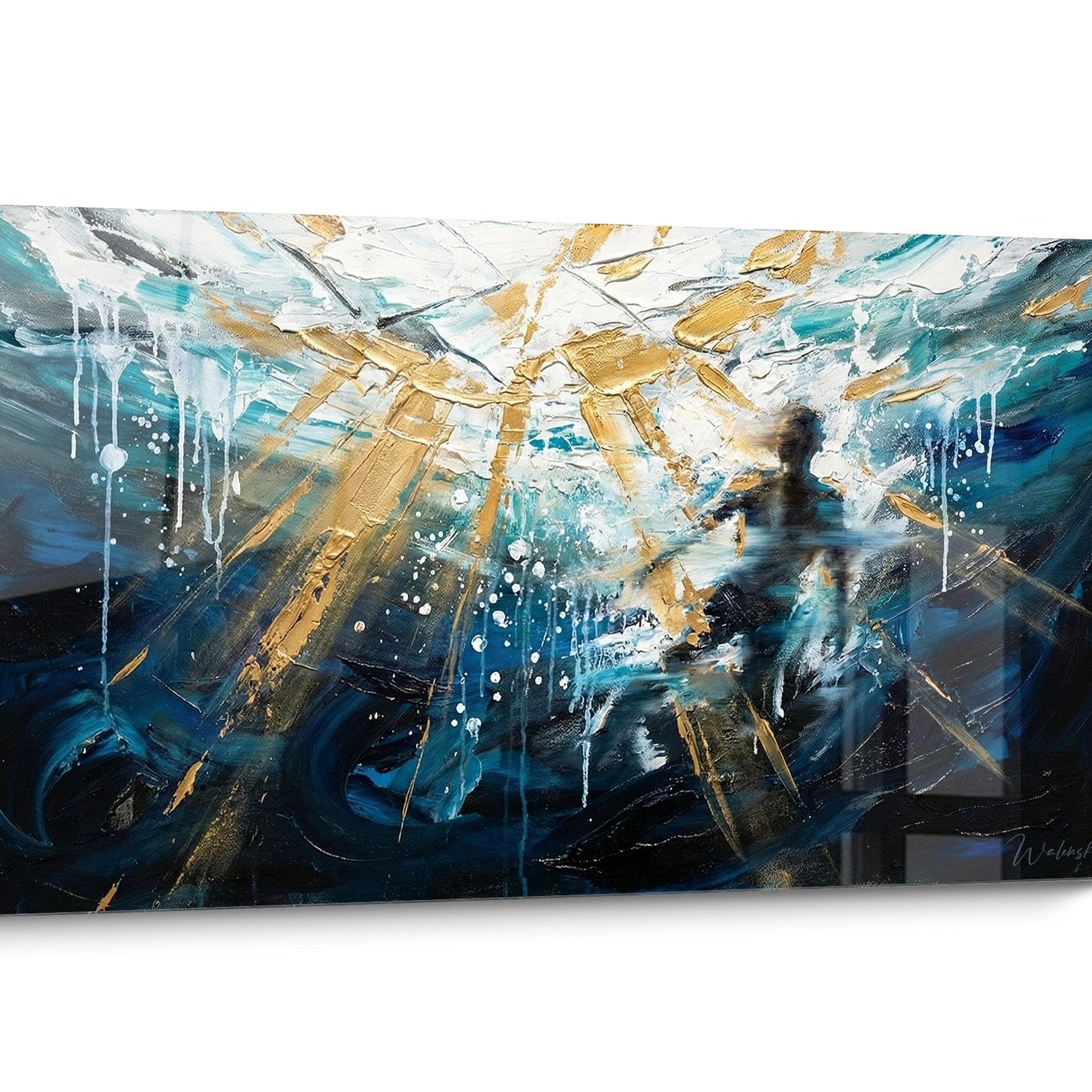 Tableau plongée sous-marine Abstrait