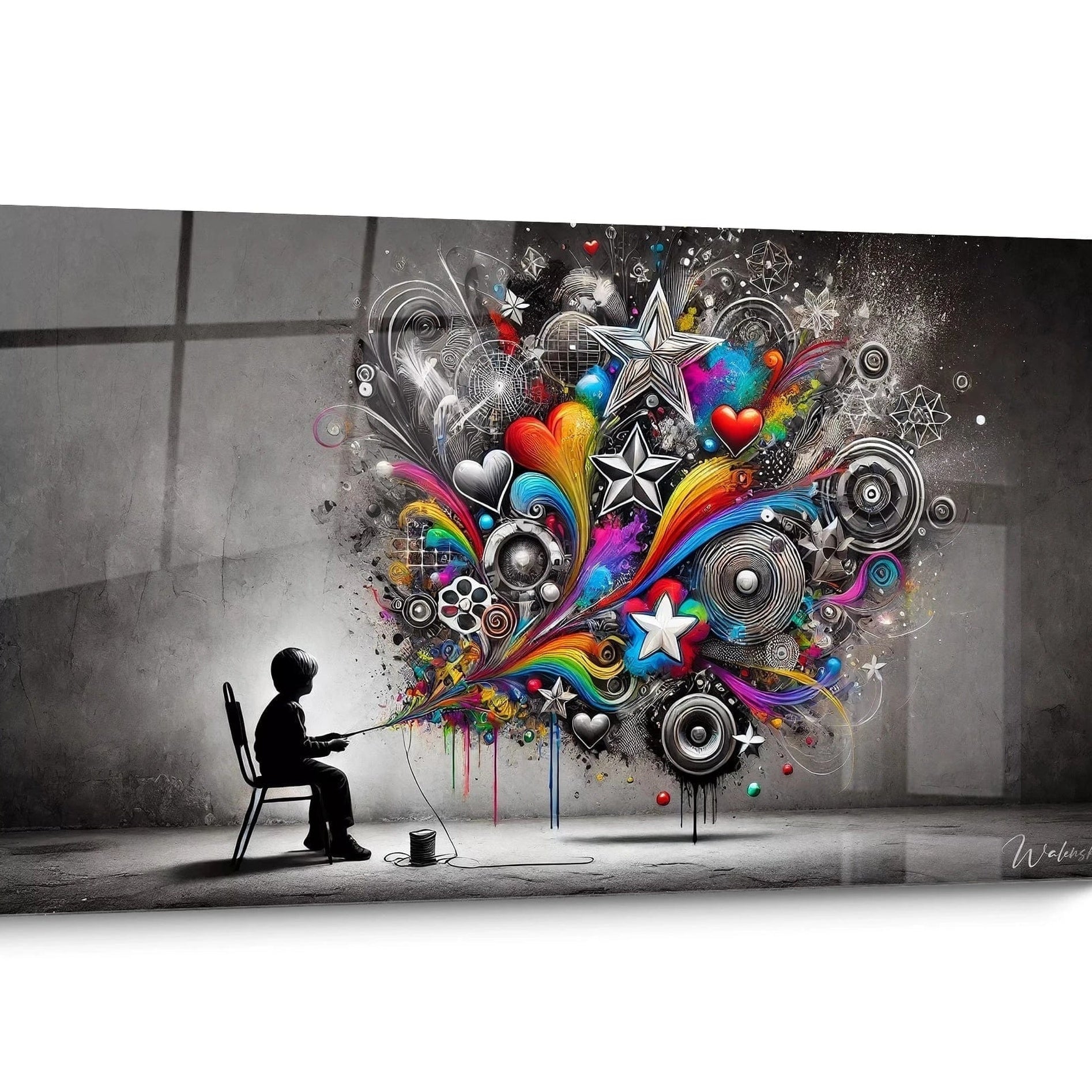 Tableau Street Art Graffiti