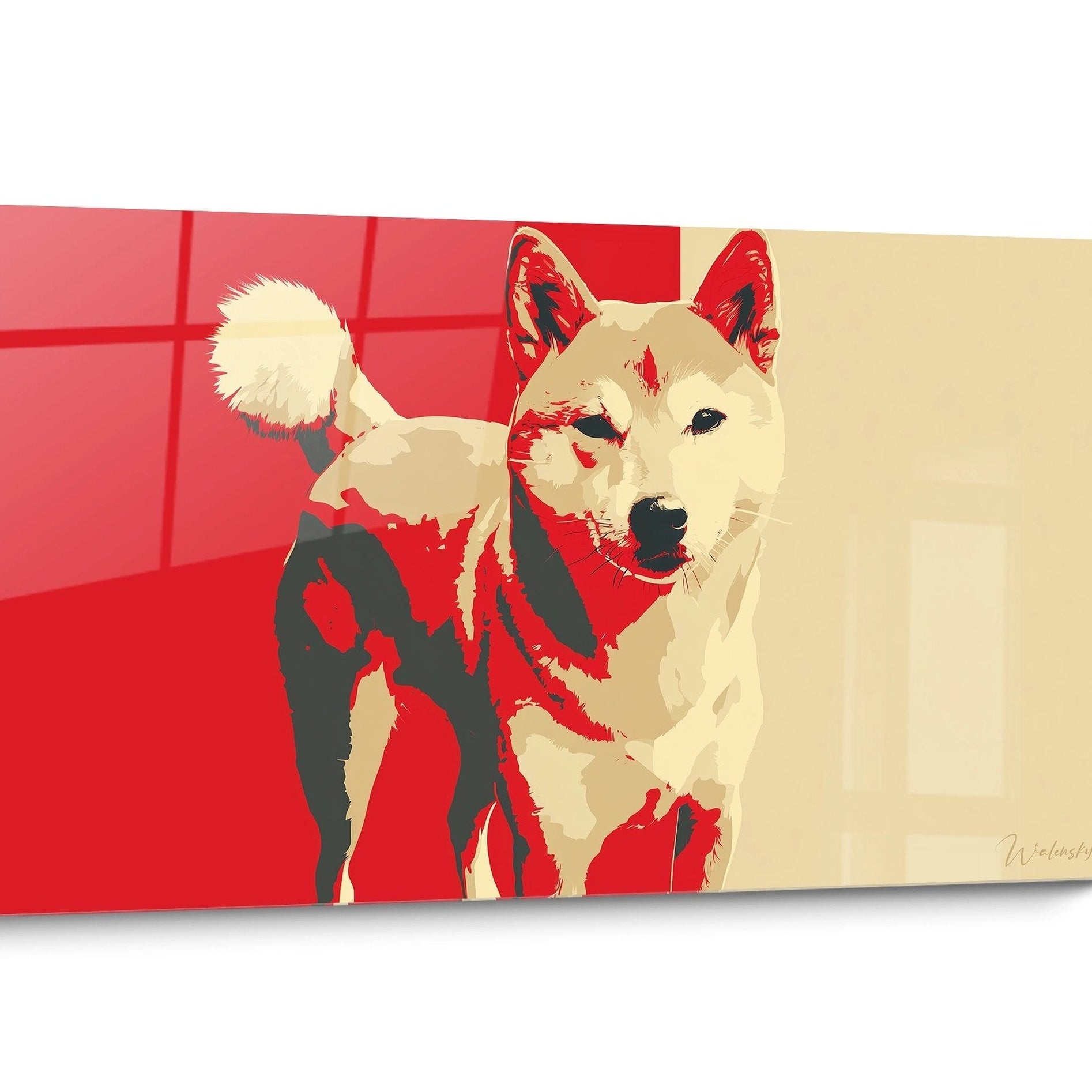 Tableau Shiba Inu