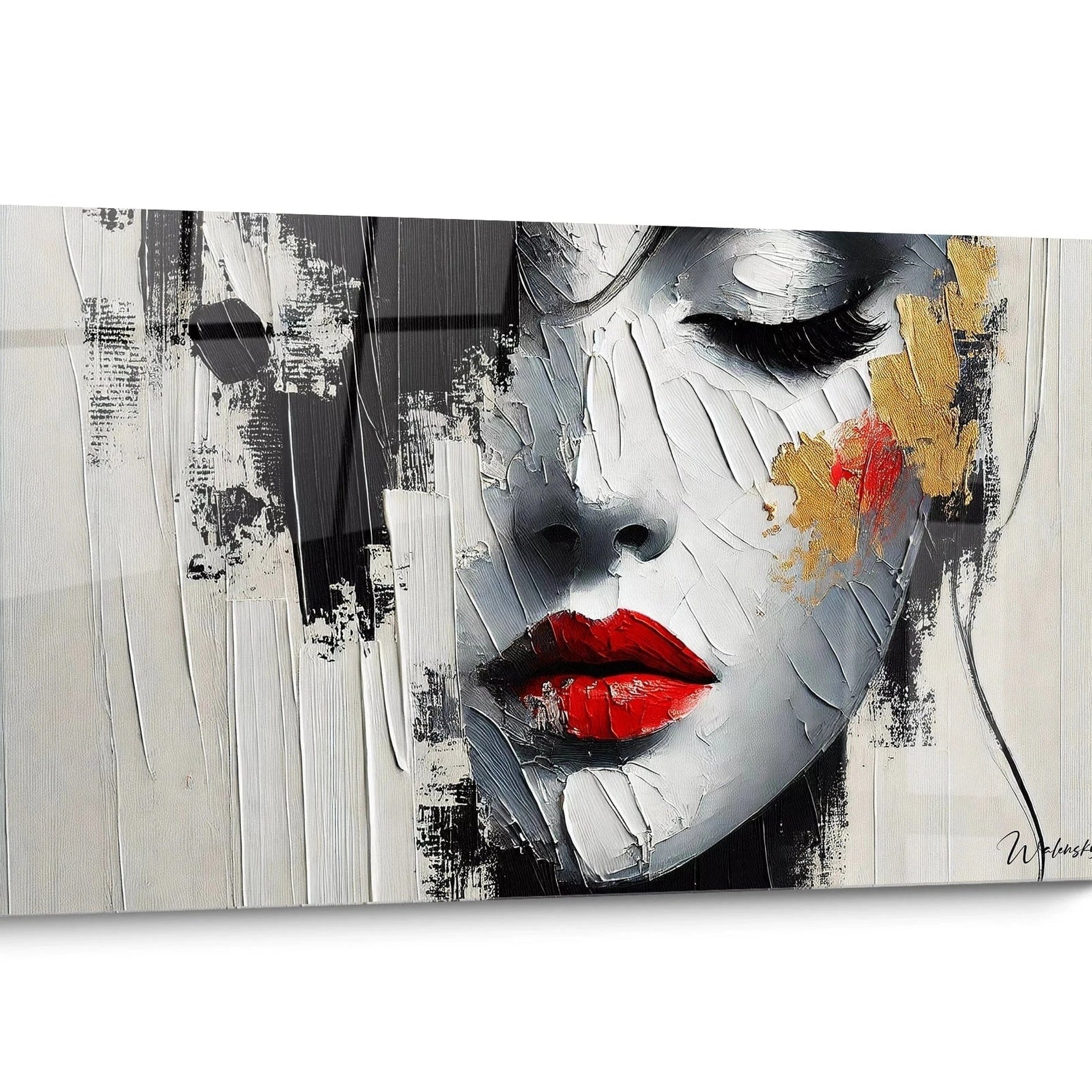 Tableau pour salon Portrait Artistique