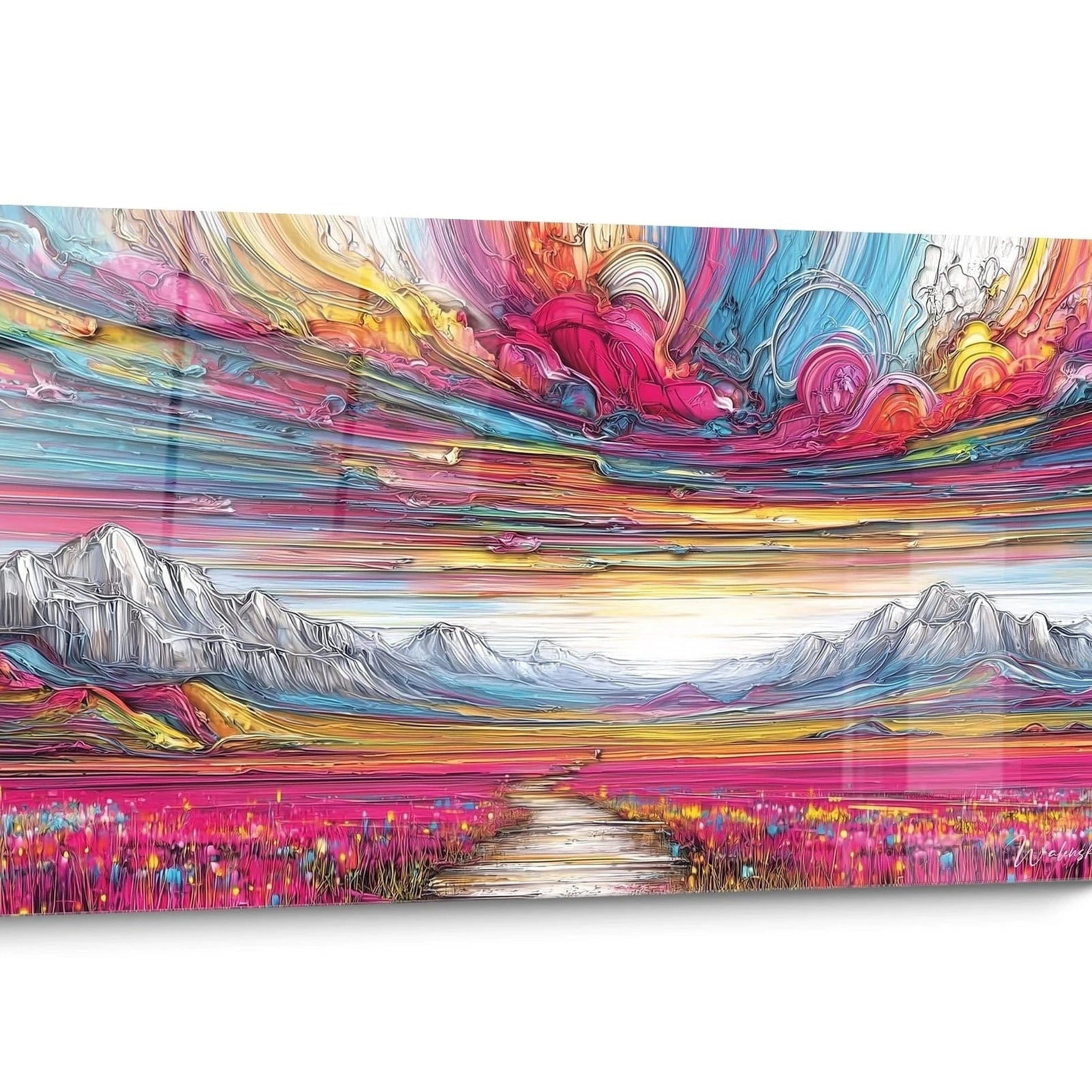 Tableau Couleurs en Folie Rose