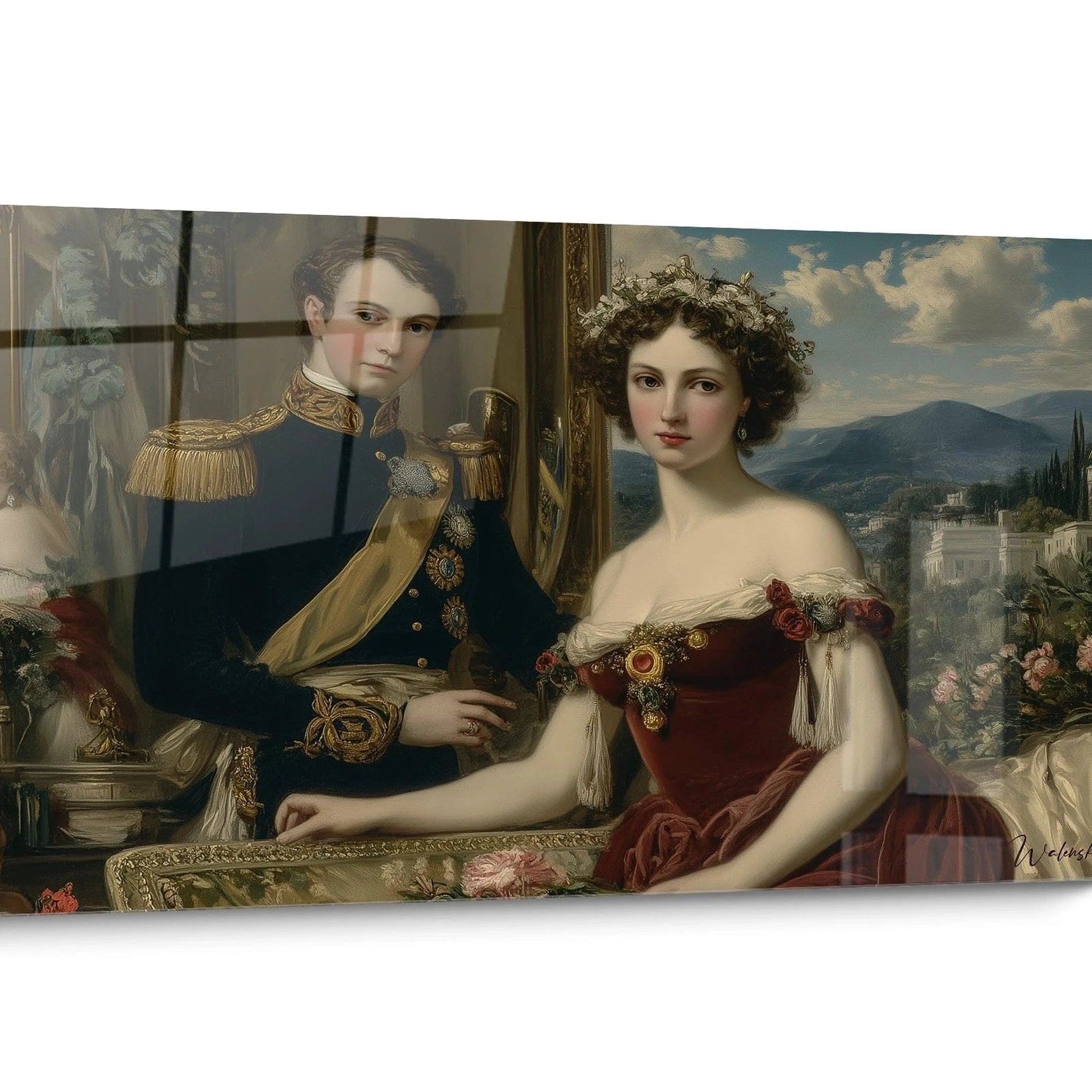 Tableau Néo-classique Portrait